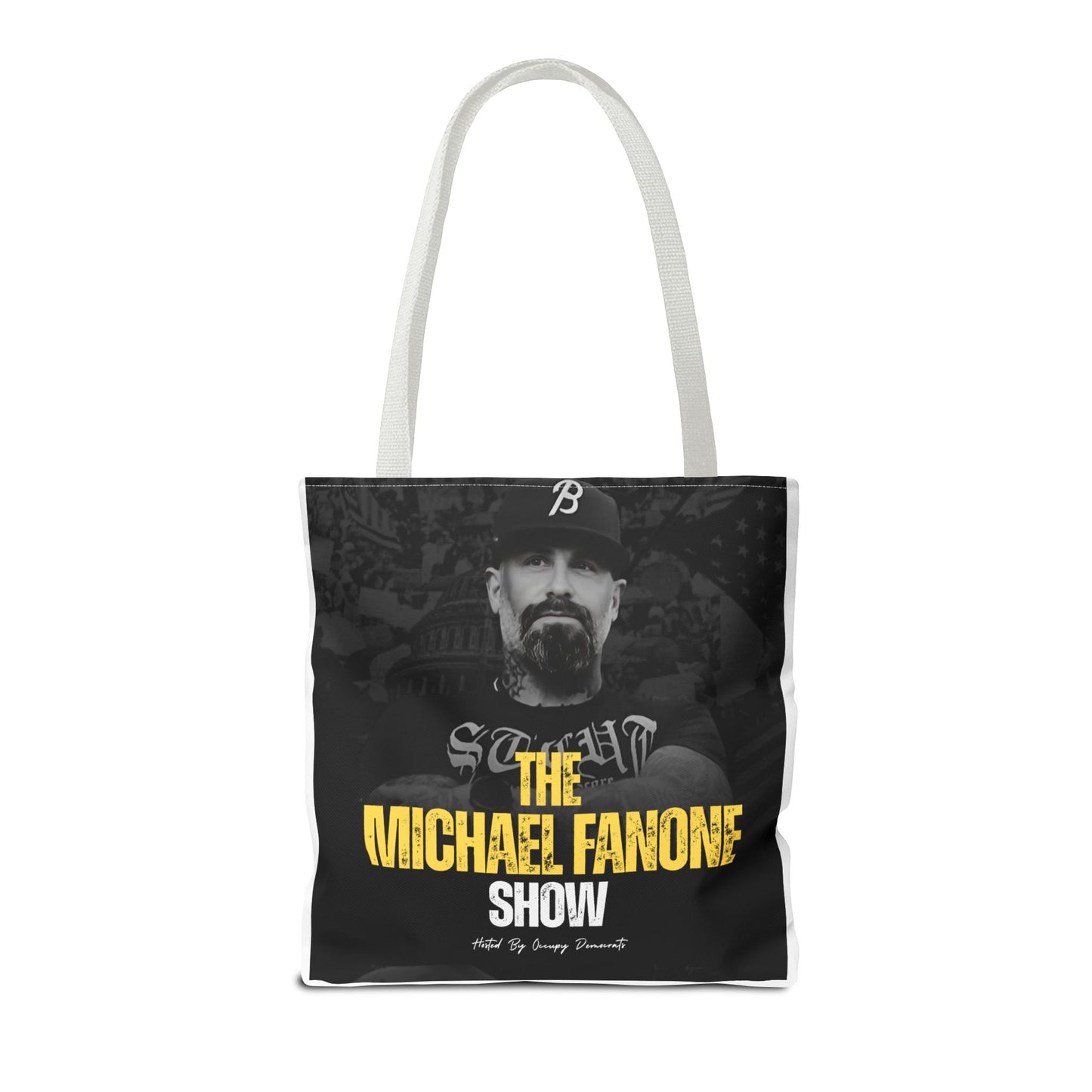 Michael Fanone Show Tote Bag | Stylish Shopping Bag, Gift for Fans, Reusable Grocery Tote, Lightweight Carryall, Unique Merchandise