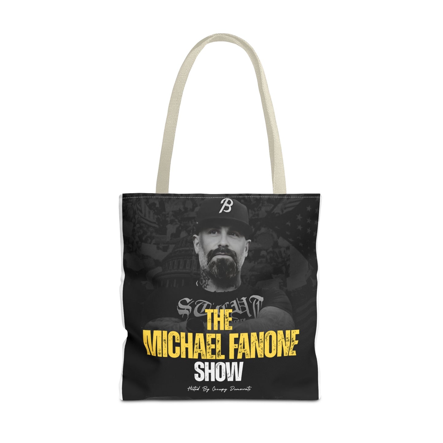 Michael Fanone Show Tote Bag | Stylish Shopping Bag, Gift for Fans, Reusable Grocery Tote, Lightweight Carryall, Unique Merchandise