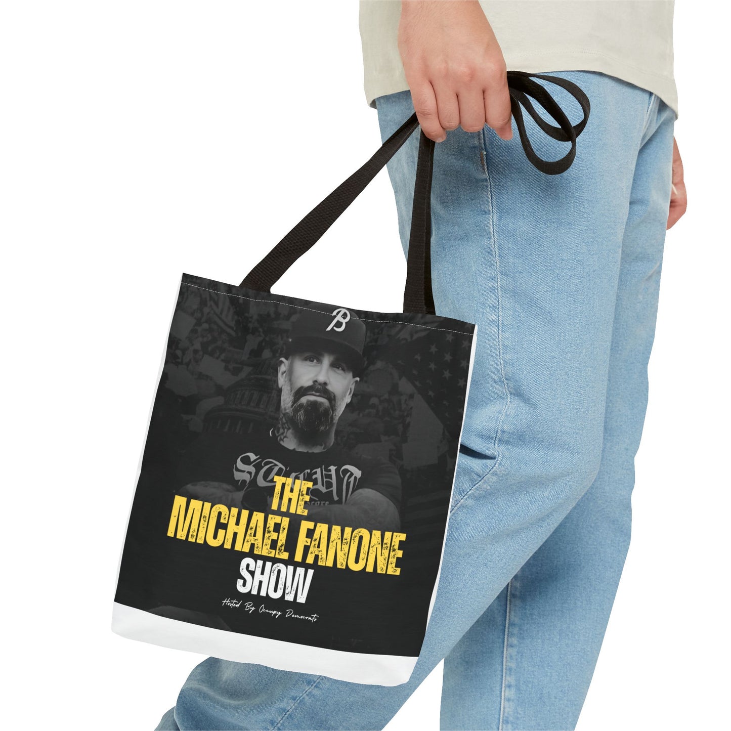 Michael Fanone Show Tote Bag | Stylish Shopping Bag, Gift for Fans, Reusable Grocery Tote, Lightweight Carryall, Unique Merchandise