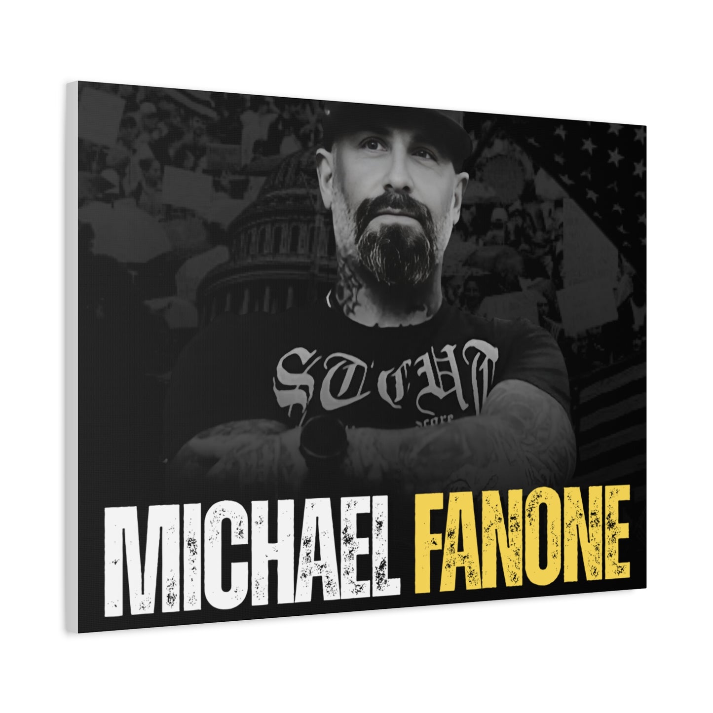 Michael Fanone Canvas Wall Art, Stretched Canvas Prints