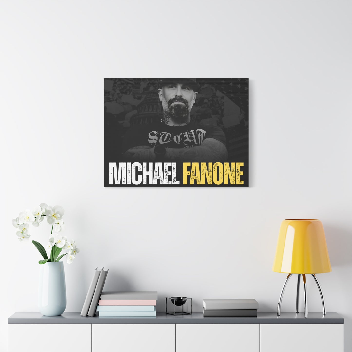 Michael Fanone Canvas Wall Art, Stretched Canvas Prints