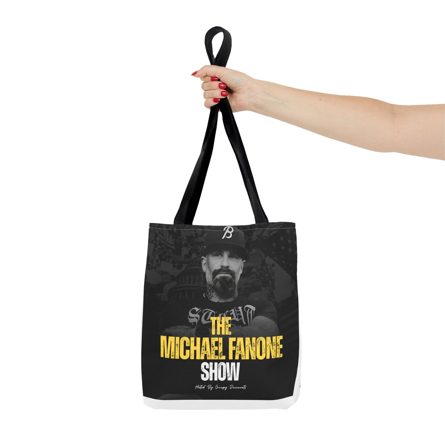 Michael Fanone Show Tote Bag | Stylish Shopping Bag, Gift for Fans, Reusable Grocery Tote, Lightweight Carryall, Unique Merchandise