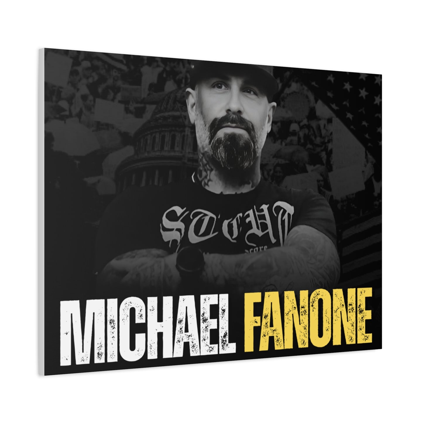 Michael Fanone Canvas Wall Art, Stretched Canvas Prints