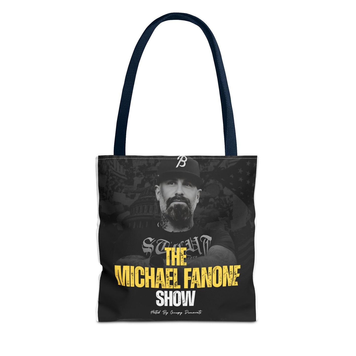 Michael Fanone Show Tote Bag | Stylish Shopping Bag, Gift for Fans, Reusable Grocery Tote, Lightweight Carryall, Unique Merchandise