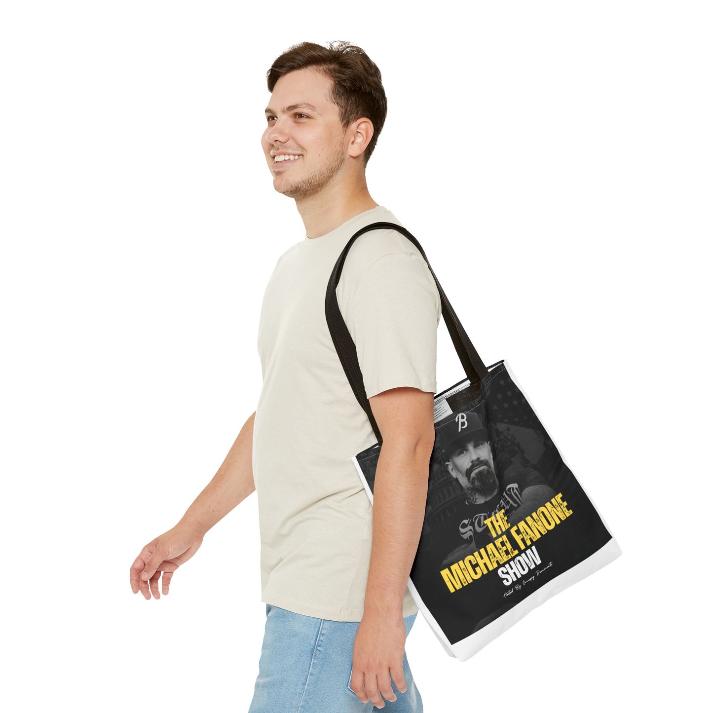 Michael Fanone Show Tote Bag | Stylish Shopping Bag, Gift for Fans, Reusable Grocery Tote, Lightweight Carryall, Unique Merchandise