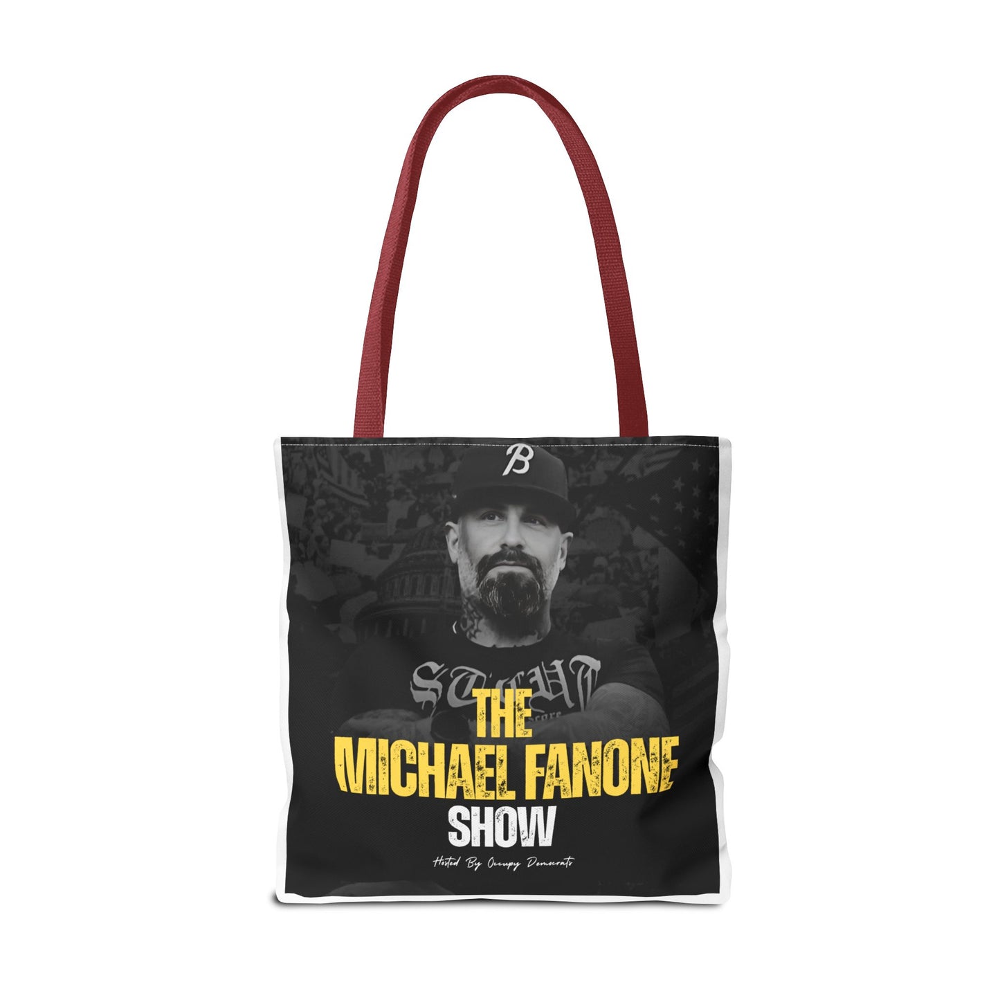 Michael Fanone Show Tote Bag | Stylish Shopping Bag, Gift for Fans, Reusable Grocery Tote, Lightweight Carryall, Unique Merchandise