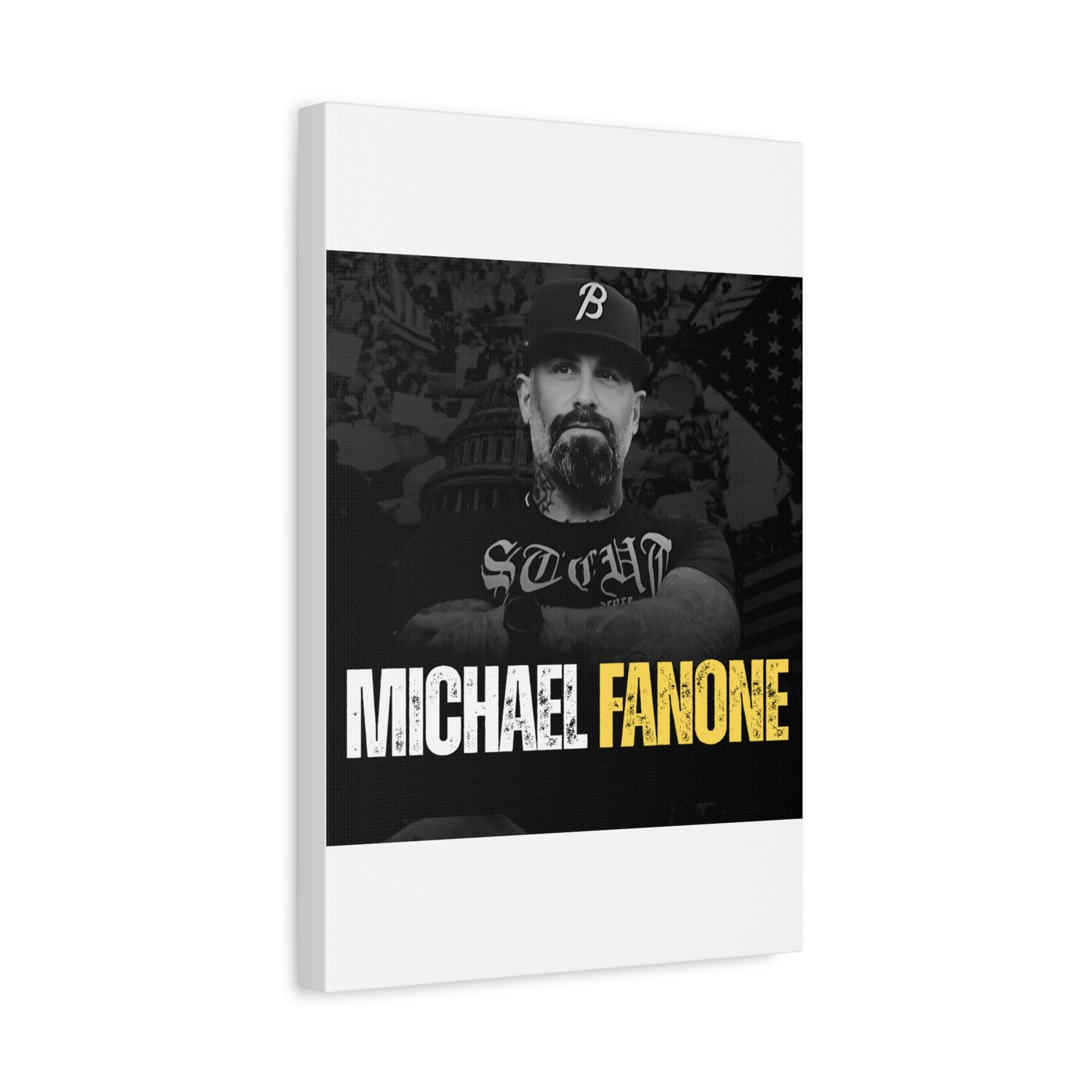 Michael Fanone Canvas Wall Art, Stretched Canvas Prints