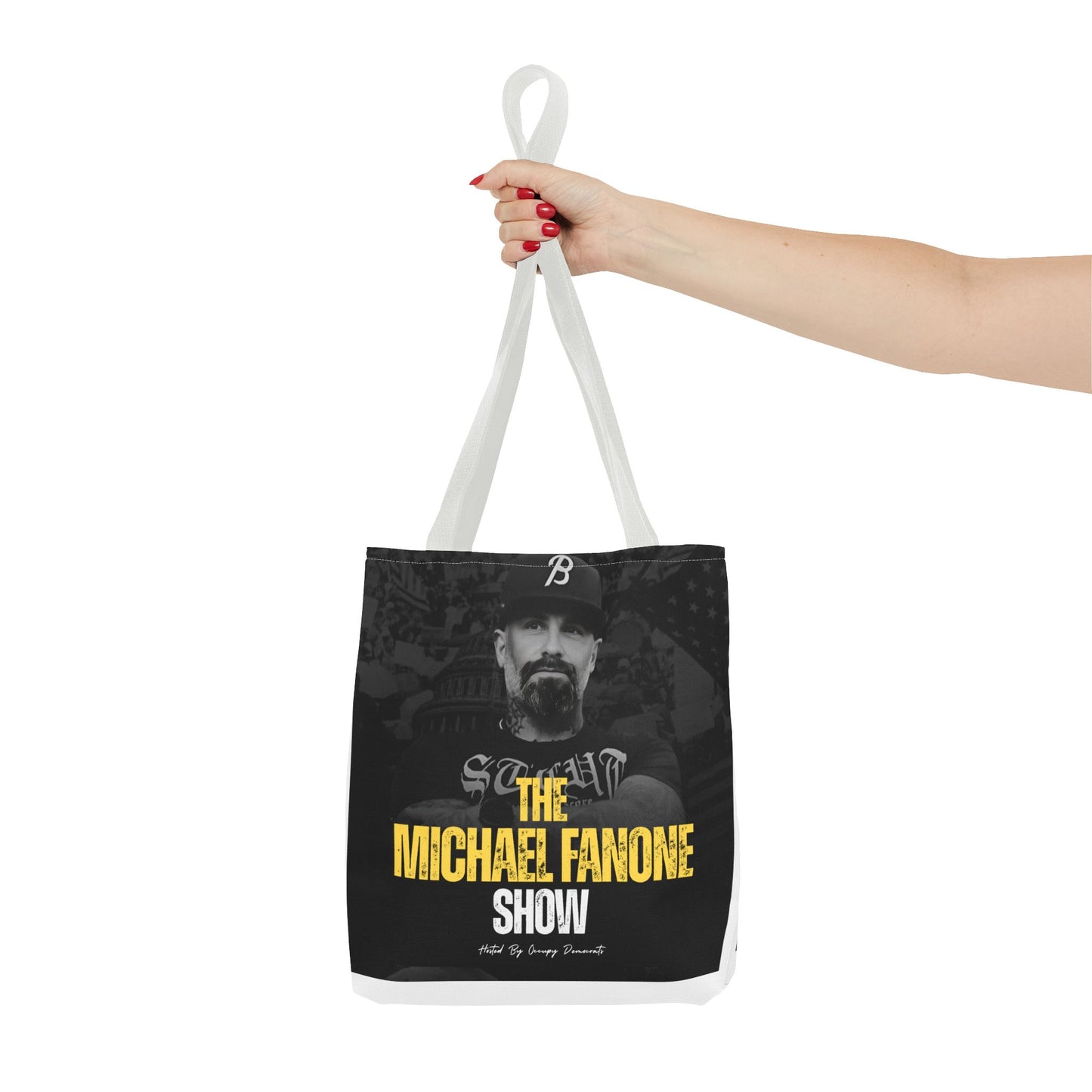 Michael Fanone Show Tote Bag | Stylish Shopping Bag, Gift for Fans, Reusable Grocery Tote, Lightweight Carryall, Unique Merchandise
