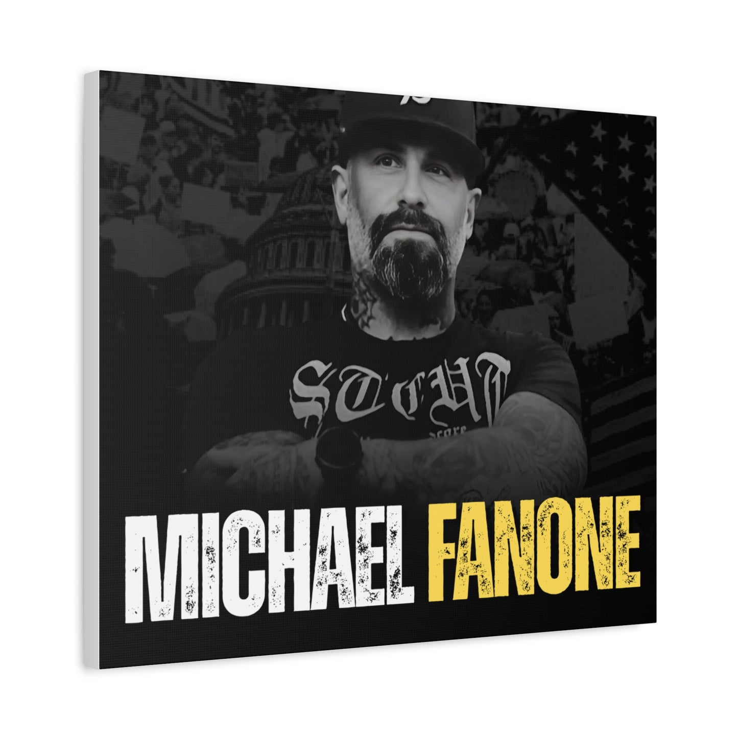 Michael Fanone Canvas Wall Art, Stretched Canvas Prints