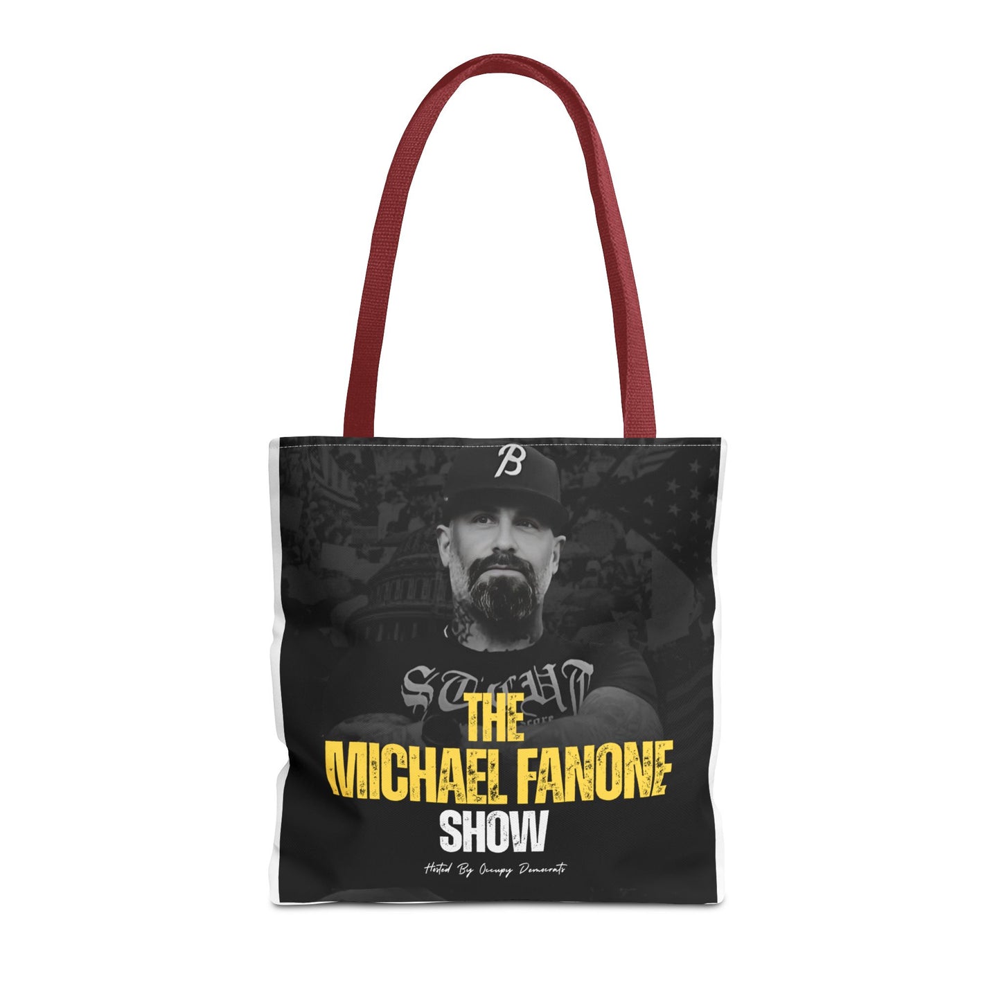 Michael Fanone Show Tote Bag | Stylish Shopping Bag, Gift for Fans, Reusable Grocery Tote, Lightweight Carryall, Unique Merchandise