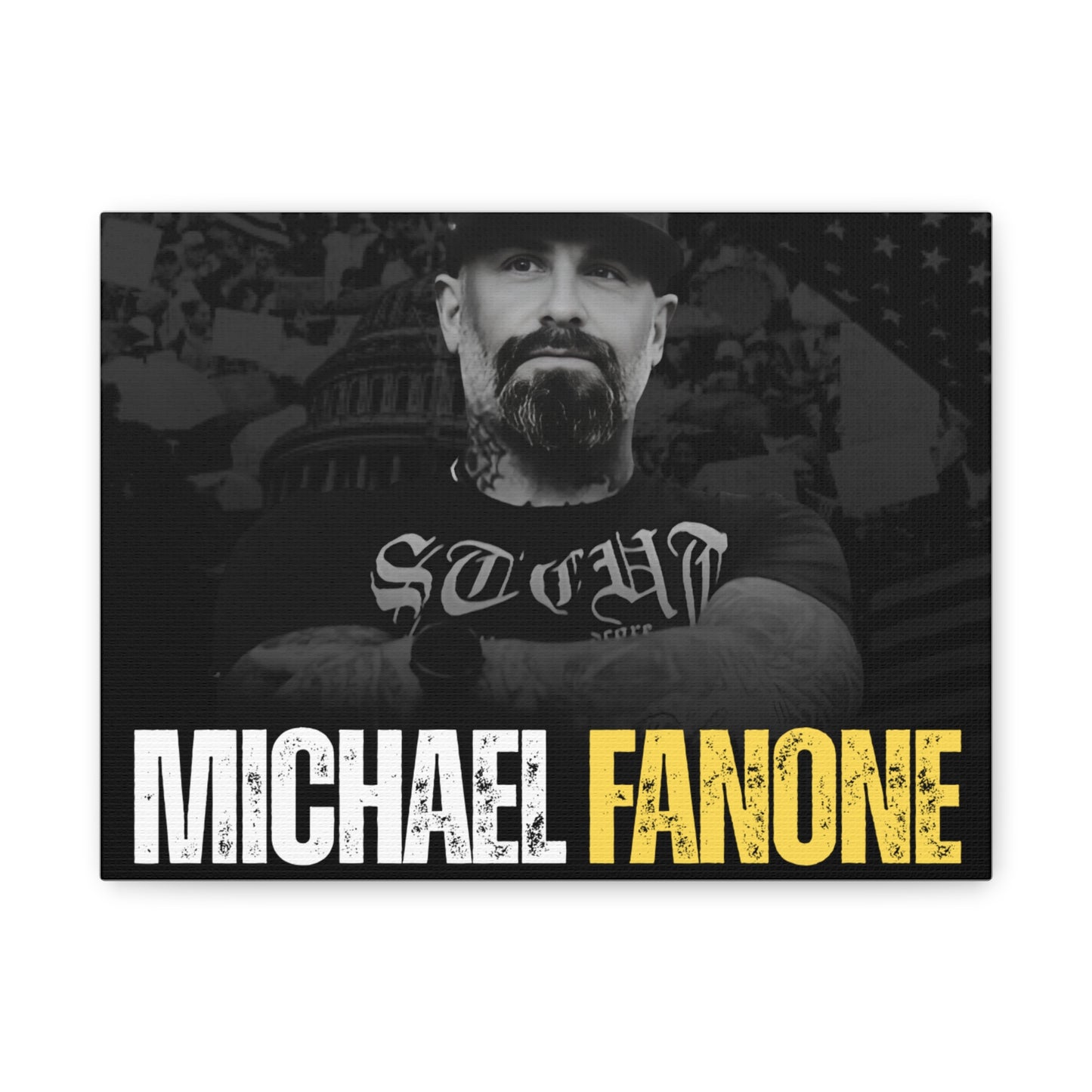 Michael Fanone Canvas Wall Art, Stretched Canvas Prints