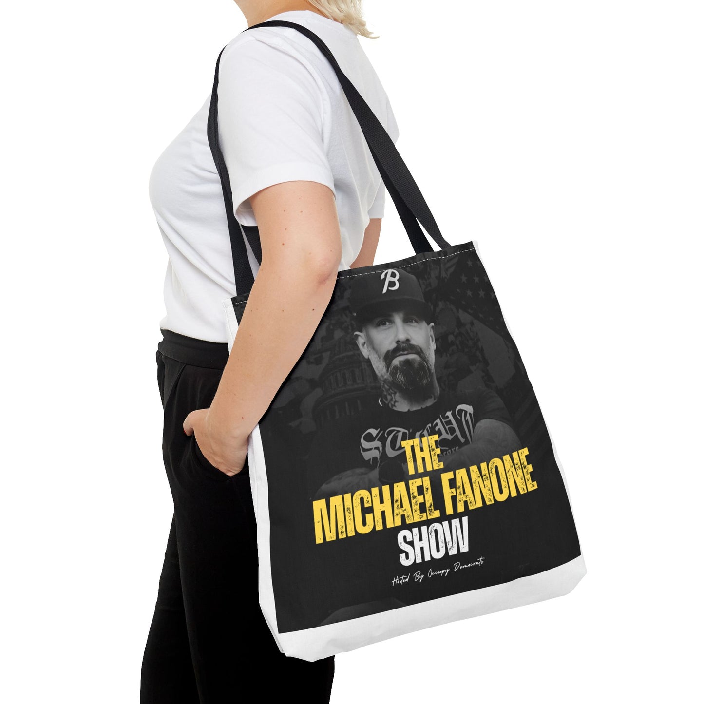 Michael Fanone Show Tote Bag | Stylish Shopping Bag, Gift for Fans, Reusable Grocery Tote, Lightweight Carryall, Unique Merchandise
