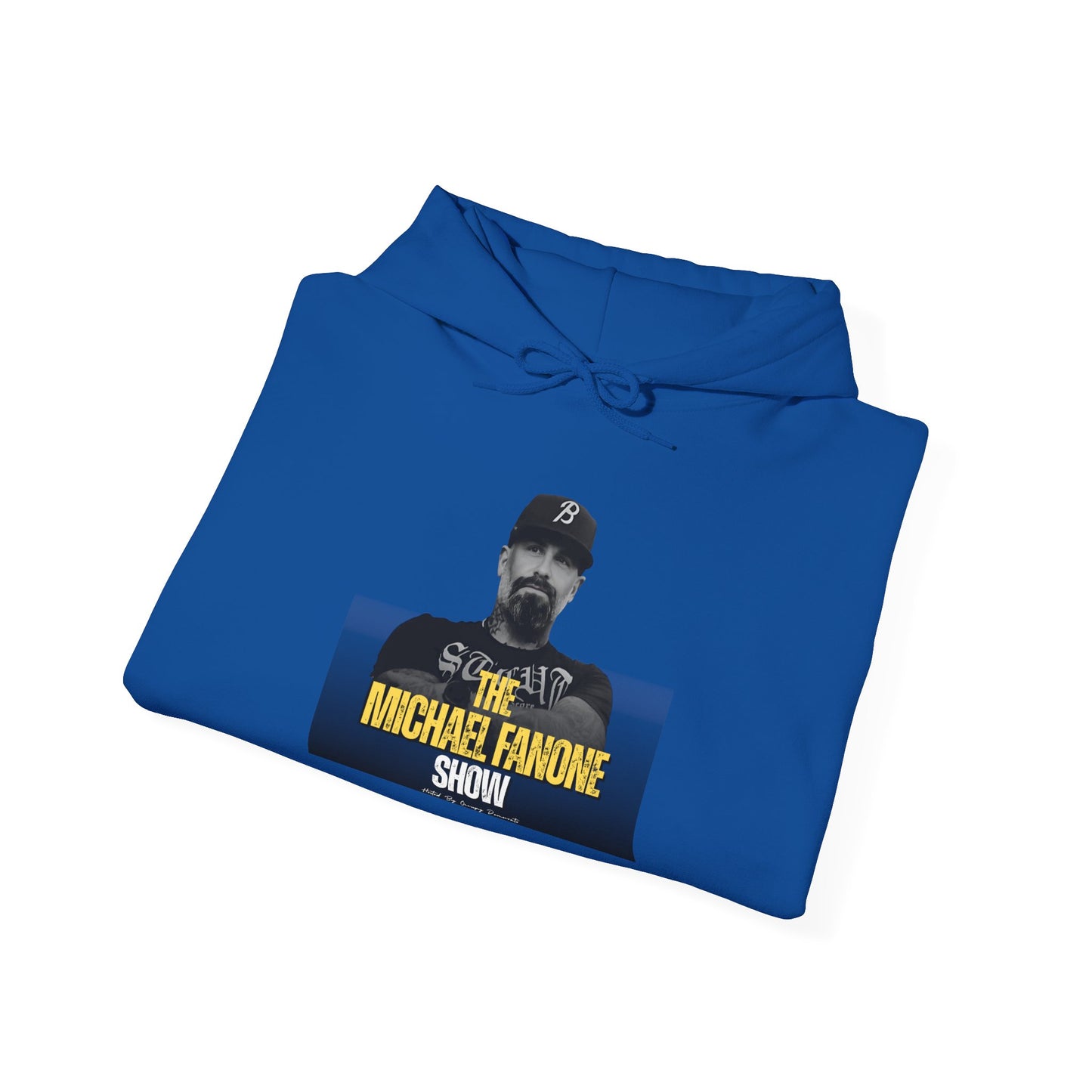 Michael Fanone Show Hoodie, Unisex Heavy Blend Sweatshirt, Cozy Gift for Fans, Comfortable Casual Wear, Perfect for Shows, Events
