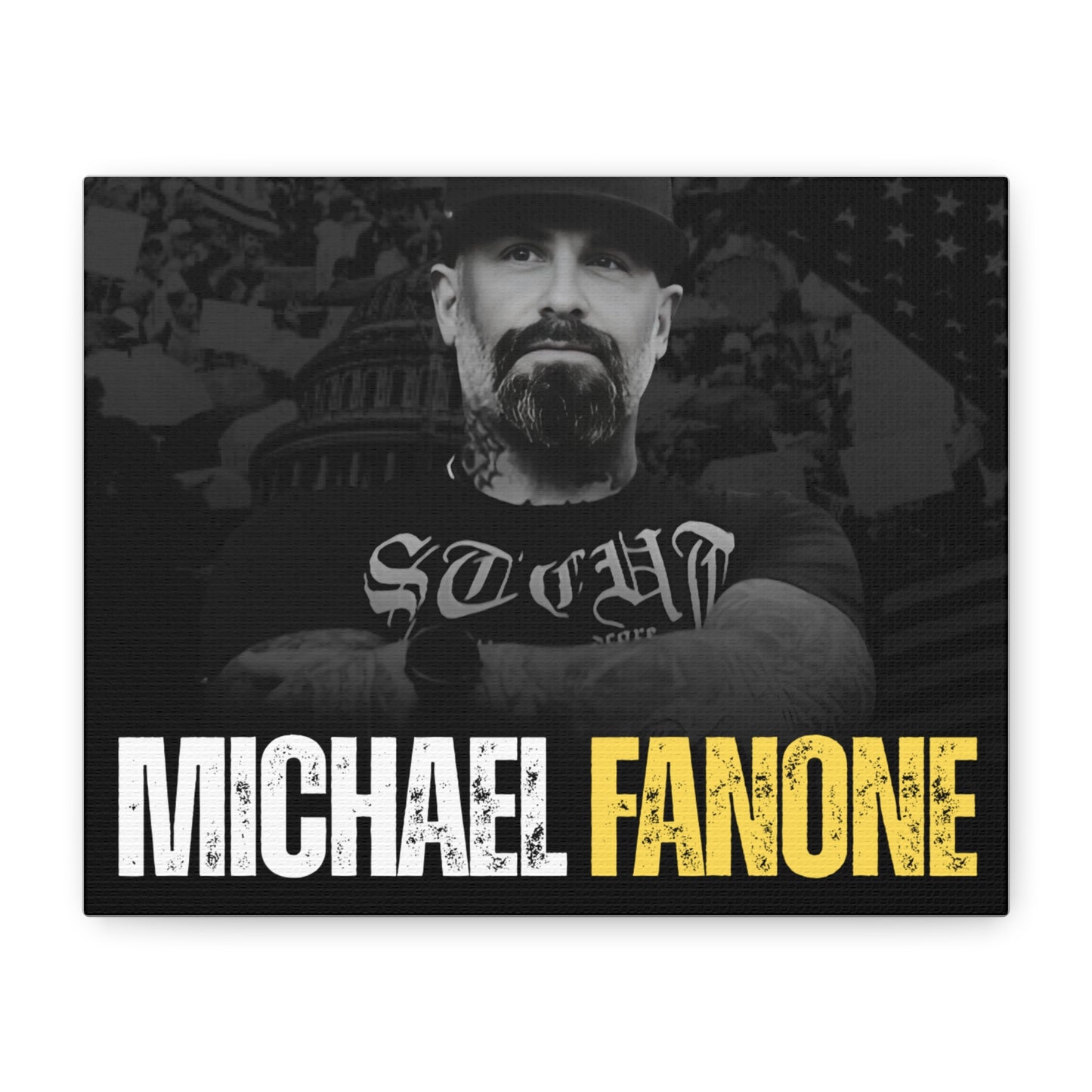 Michael Fanone Canvas Wall Art, Stretched Canvas Prints