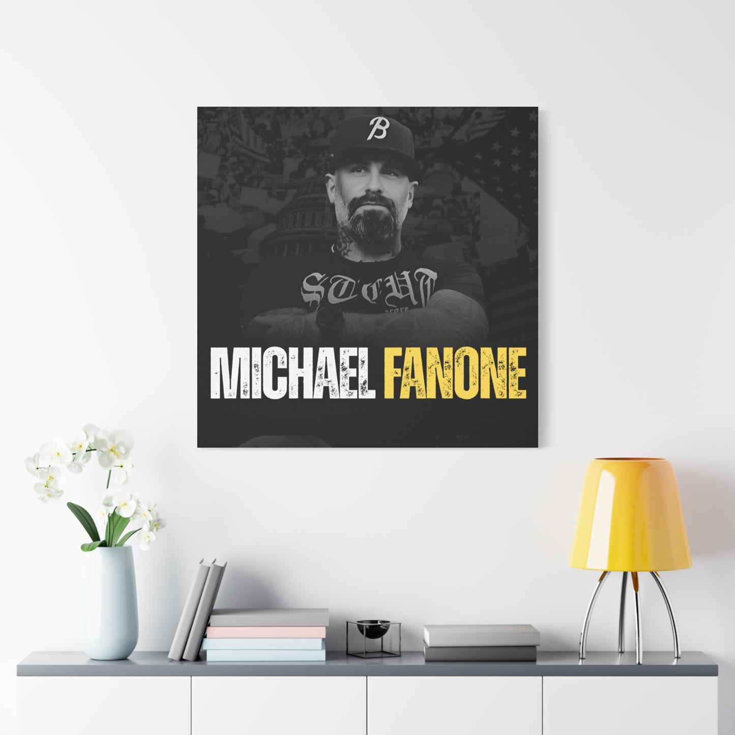 Michael Fanone Canvas Wall Art, Stretched Canvas Prints