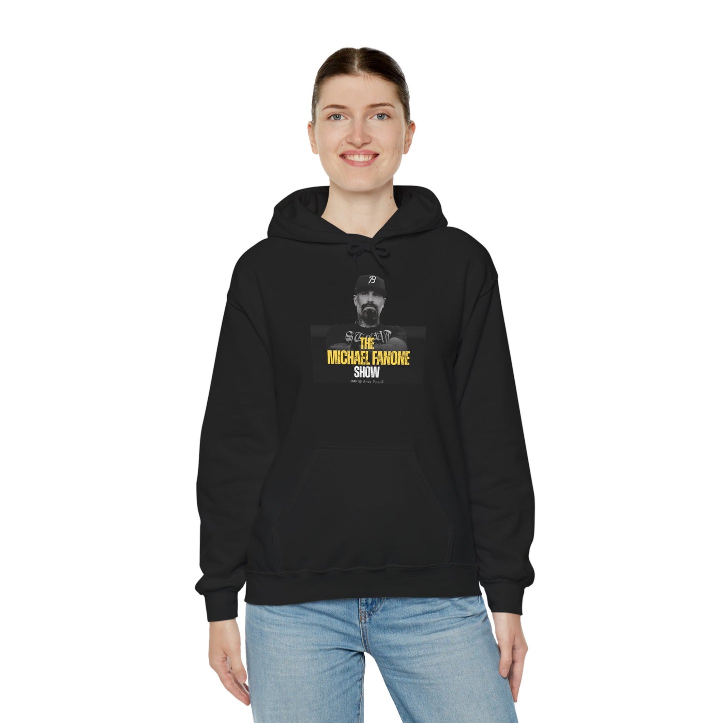 Michael Fanone Show Hoodie, Unisex Heavy Blend Sweatshirt, Cozy Gift for Fans, Comfortable Casual Wear, Perfect for Shows, Events