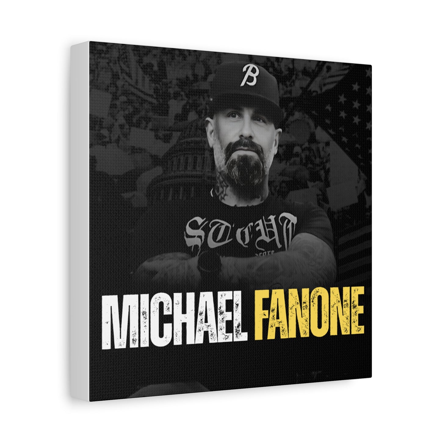 Michael Fanone Canvas Wall Art, Stretched Canvas Prints