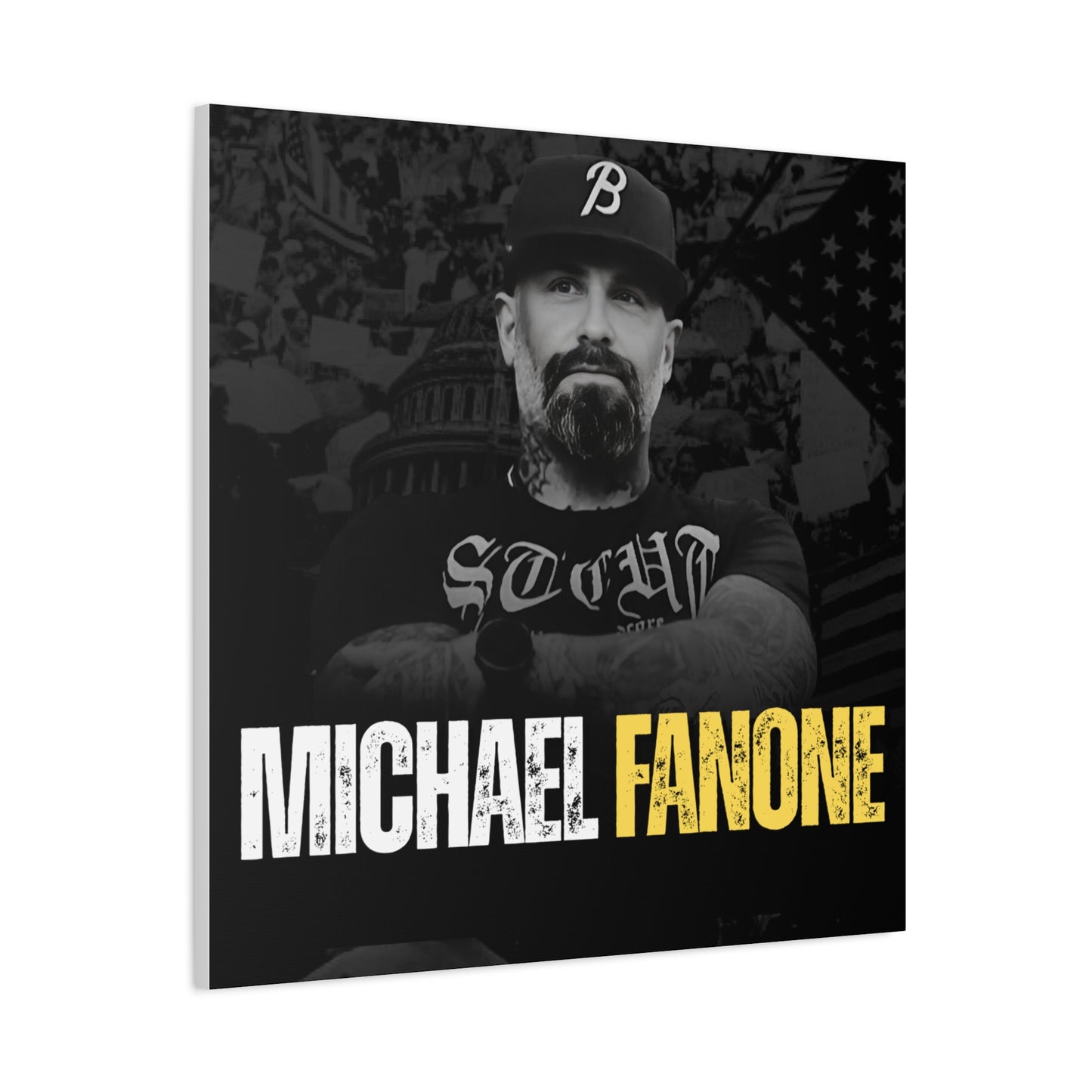 Michael Fanone Canvas Wall Art, Stretched Canvas Prints