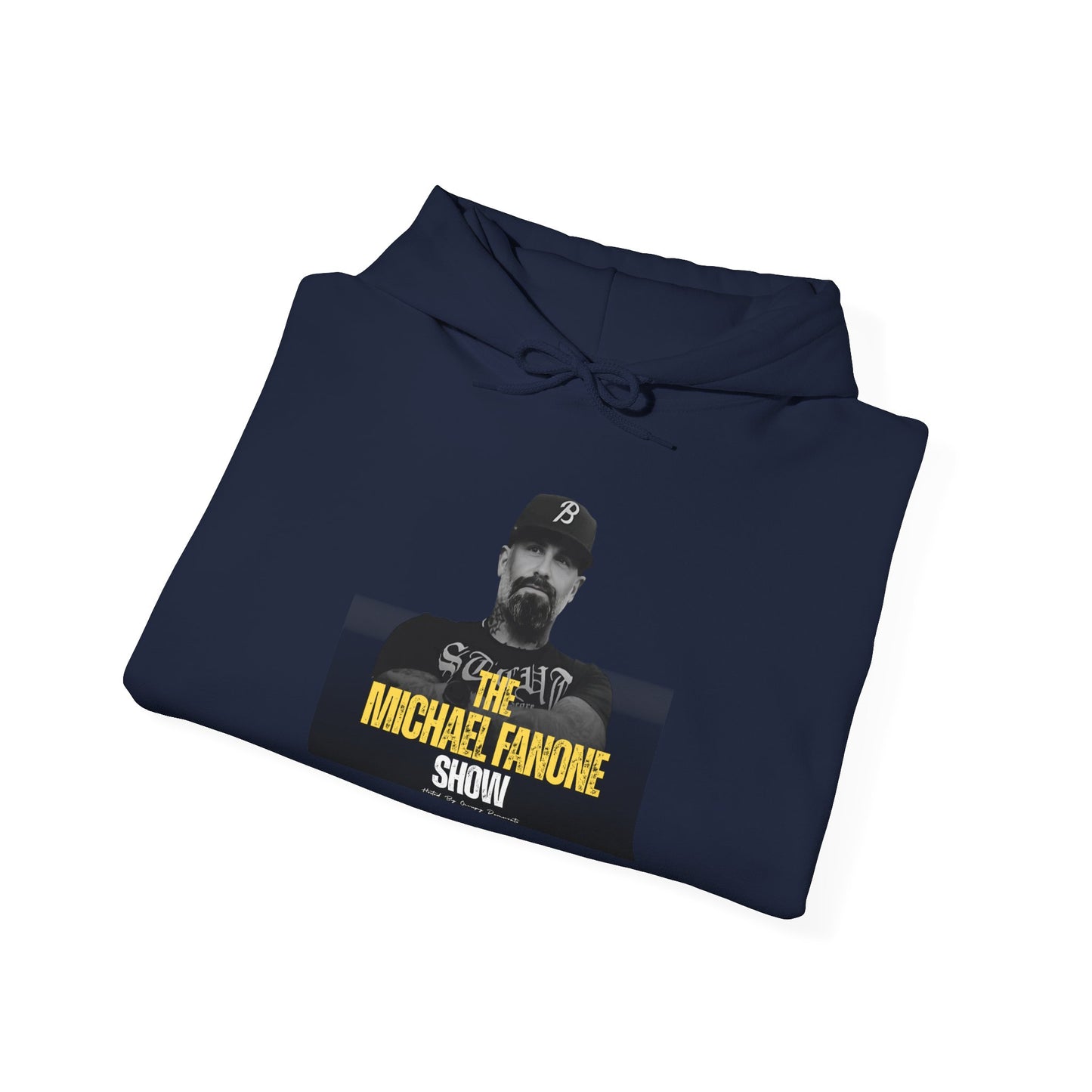 Michael Fanone Show Hoodie, Unisex Heavy Blend Sweatshirt, Cozy Gift for Fans, Comfortable Casual Wear, Perfect for Shows, Events