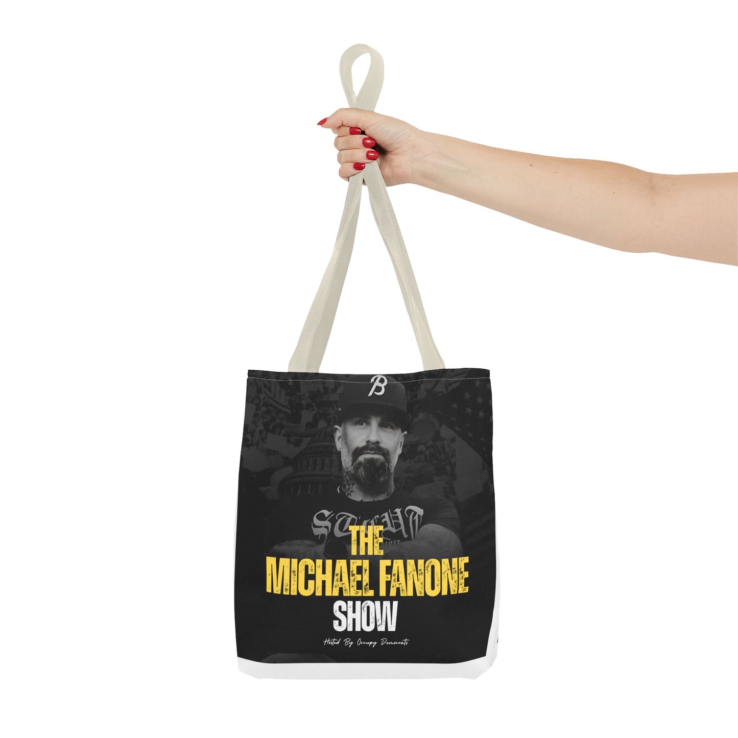 Michael Fanone Show Tote Bag | Stylish Shopping Bag, Gift for Fans, Reusable Grocery Tote, Lightweight Carryall, Unique Merchandise