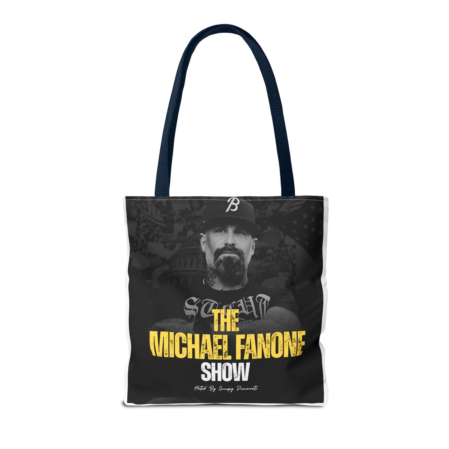 Michael Fanone Show Tote Bag | Stylish Shopping Bag, Gift for Fans, Reusable Grocery Tote, Lightweight Carryall, Unique Merchandise