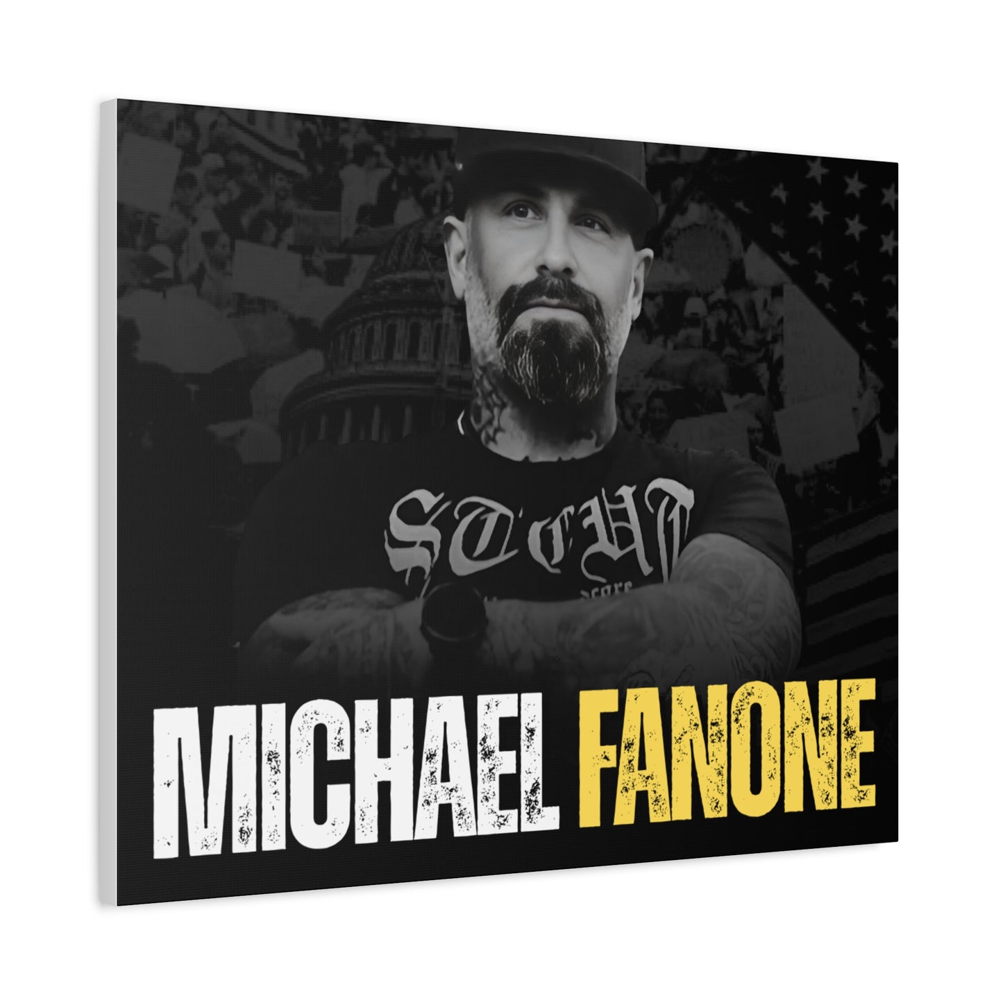 Michael Fanone Canvas Wall Art, Stretched Canvas Prints