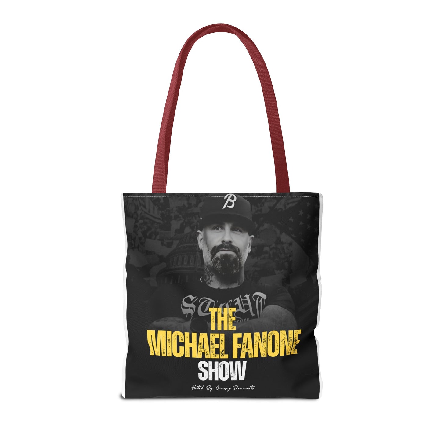 Michael Fanone Show Tote Bag | Stylish Shopping Bag, Gift for Fans, Reusable Grocery Tote, Lightweight Carryall, Unique Merchandise