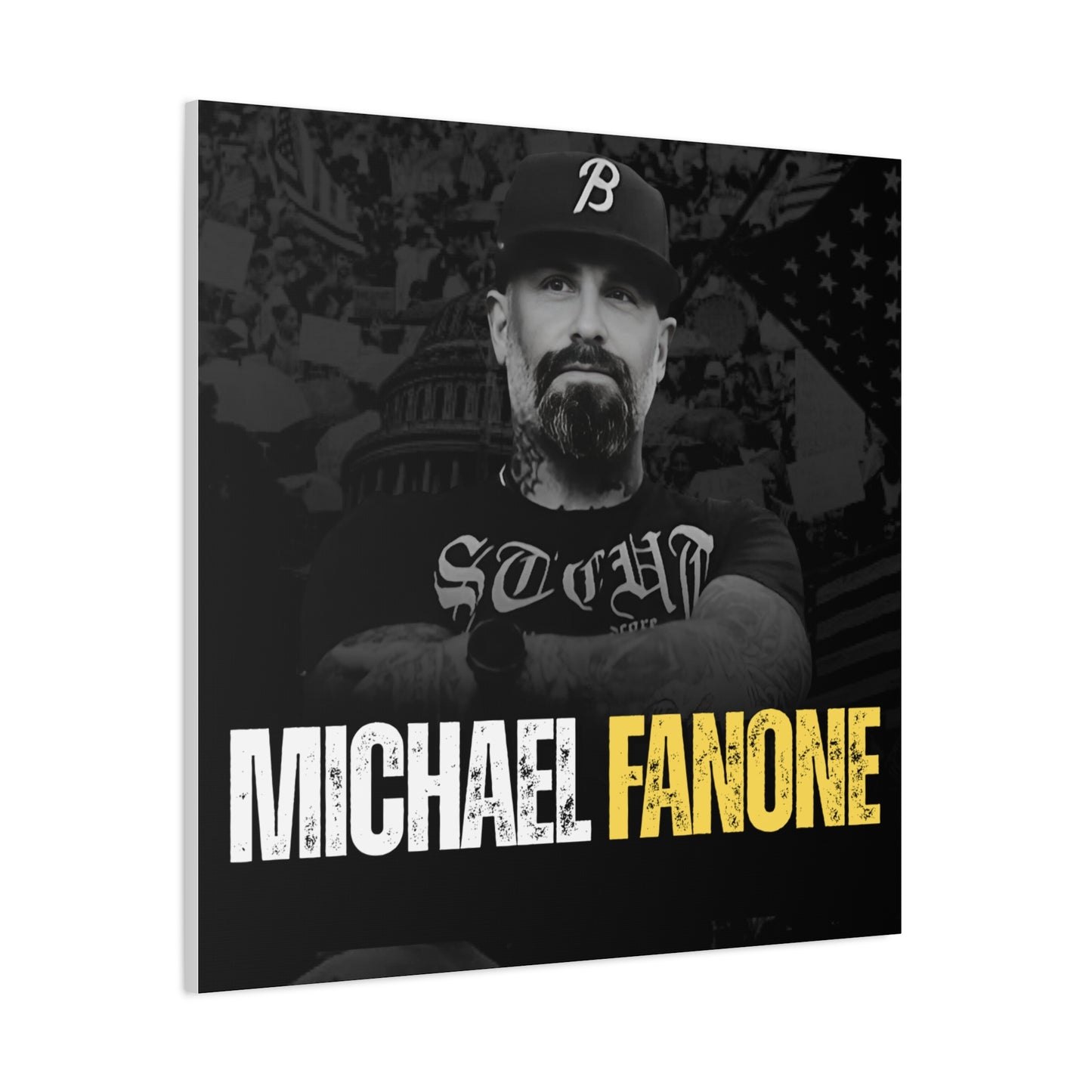 Michael Fanone Canvas Wall Art, Stretched Canvas Prints