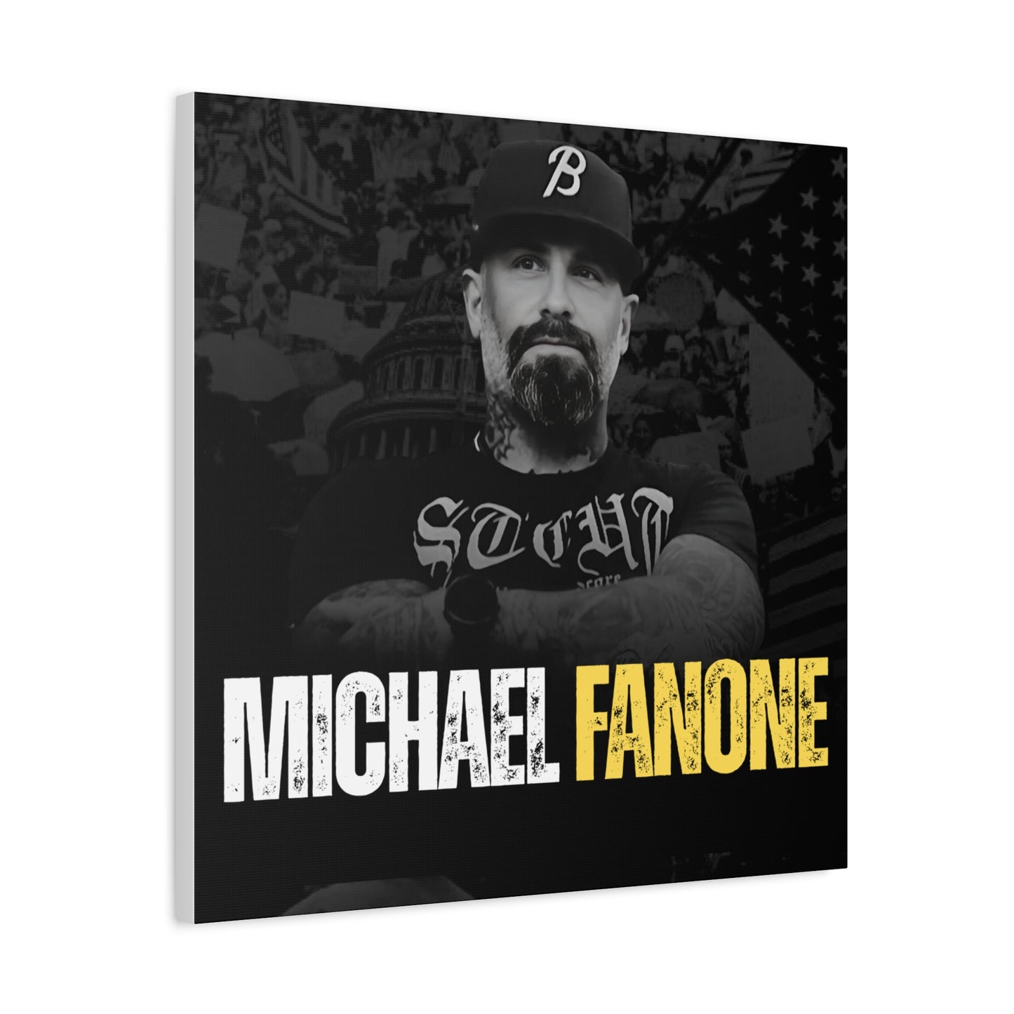 Michael Fanone Canvas Wall Art, Stretched Canvas Prints