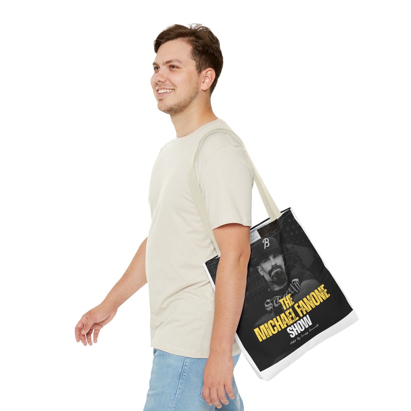 Michael Fanone Show Tote Bag | Stylish Shopping Bag, Gift for Fans, Reusable Grocery Tote, Lightweight Carryall, Unique Merchandise