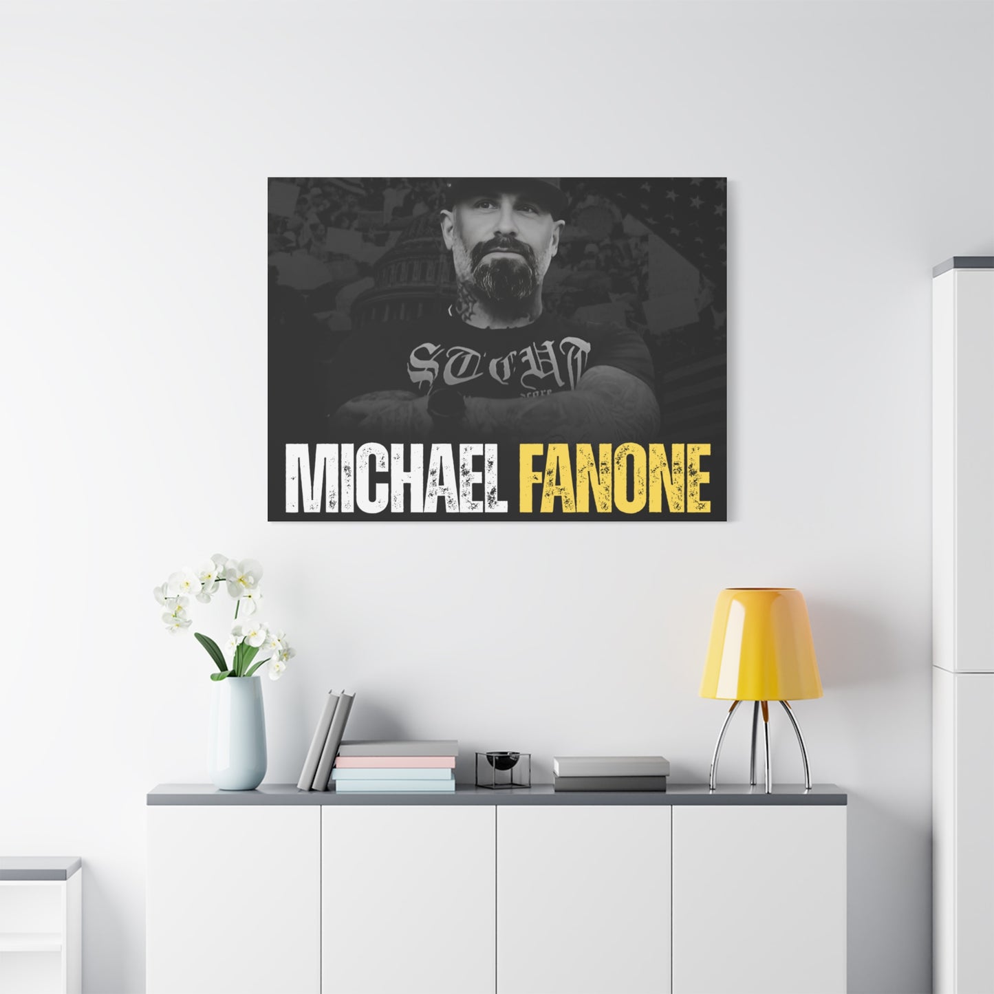 Michael Fanone Canvas Wall Art, Stretched Canvas Prints