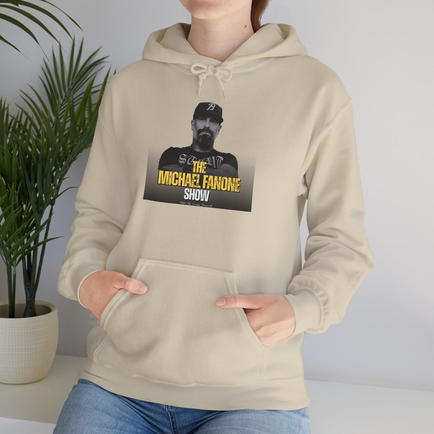 Michael Fanone Show Hoodie, Unisex Heavy Blend Sweatshirt, Cozy Gift for Fans, Comfortable Casual Wear, Perfect for Shows, Events