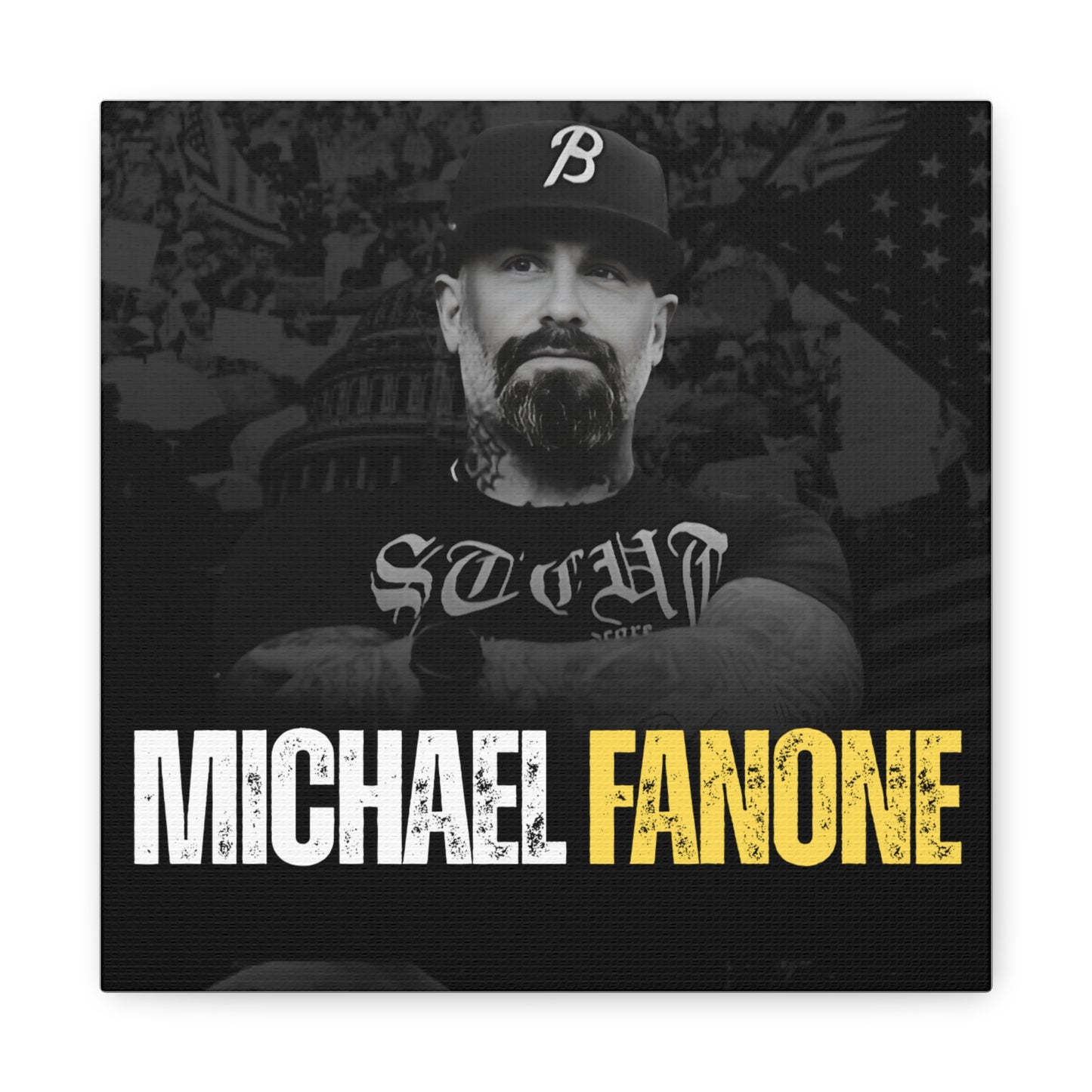 Michael Fanone Canvas Wall Art, Stretched Canvas Prints