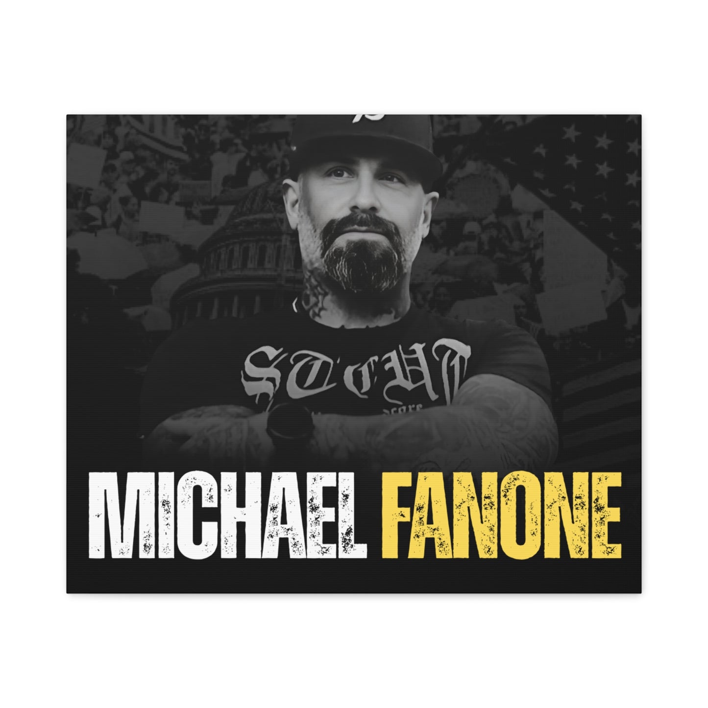 Michael Fanone Canvas Wall Art, Stretched Canvas Prints
