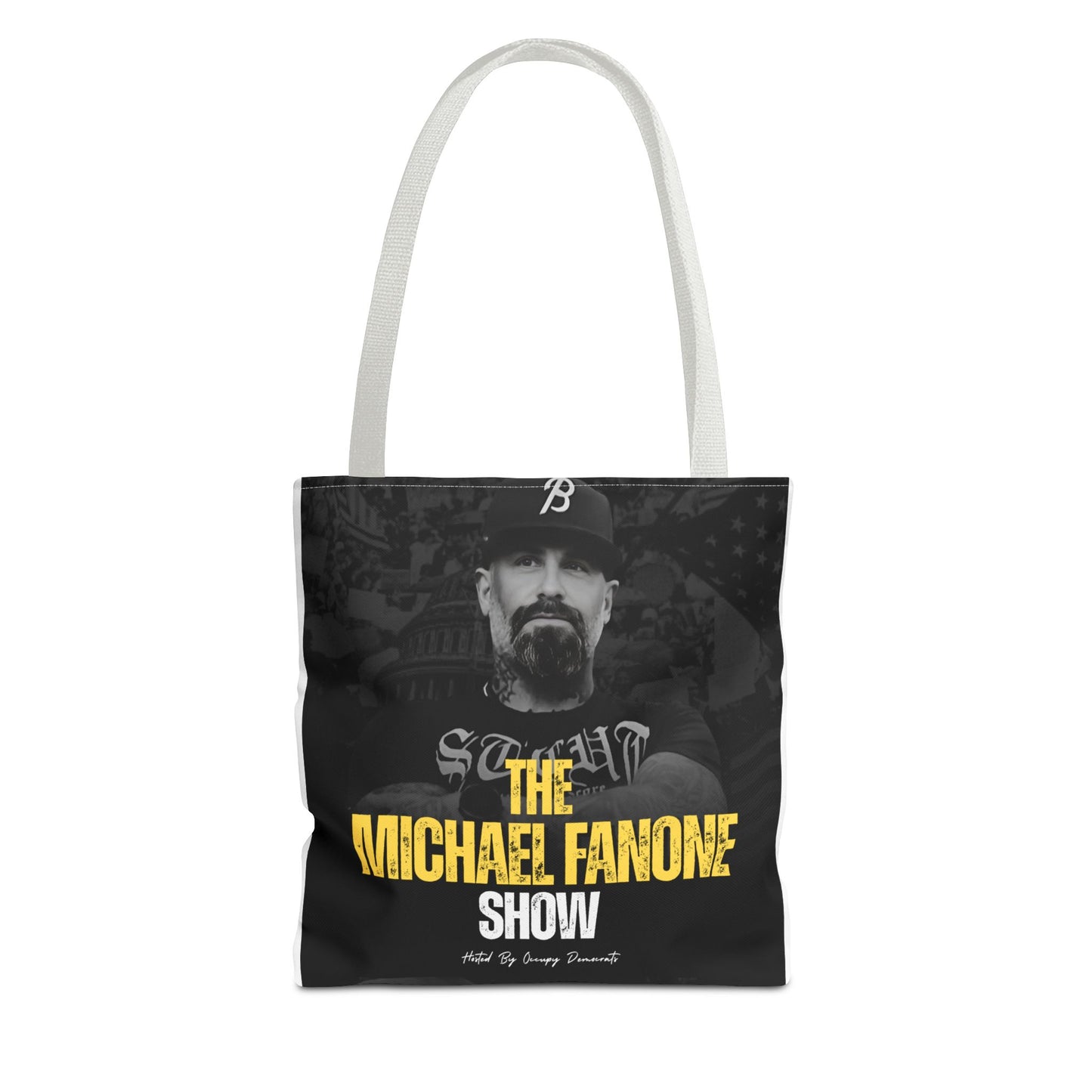 Michael Fanone Show Tote Bag | Stylish Shopping Bag, Gift for Fans, Reusable Grocery Tote, Lightweight Carryall, Unique Merchandise