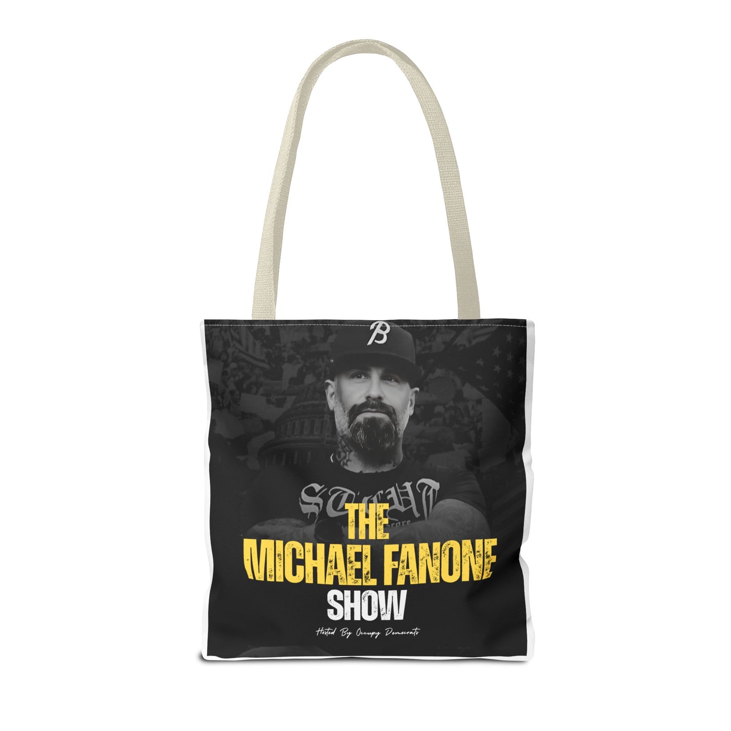 Michael Fanone Show Tote Bag | Stylish Shopping Bag, Gift for Fans, Reusable Grocery Tote, Lightweight Carryall, Unique Merchandise