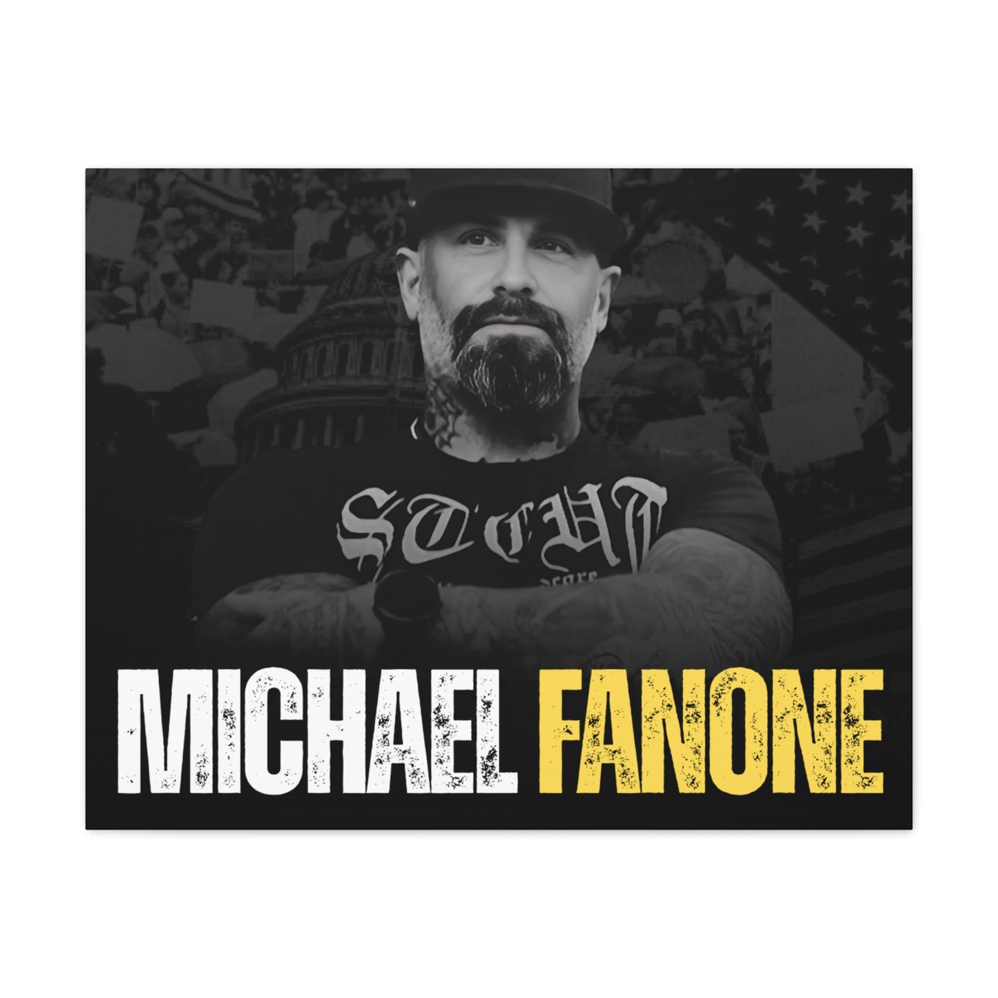 Michael Fanone Canvas Wall Art, Stretched Canvas Prints