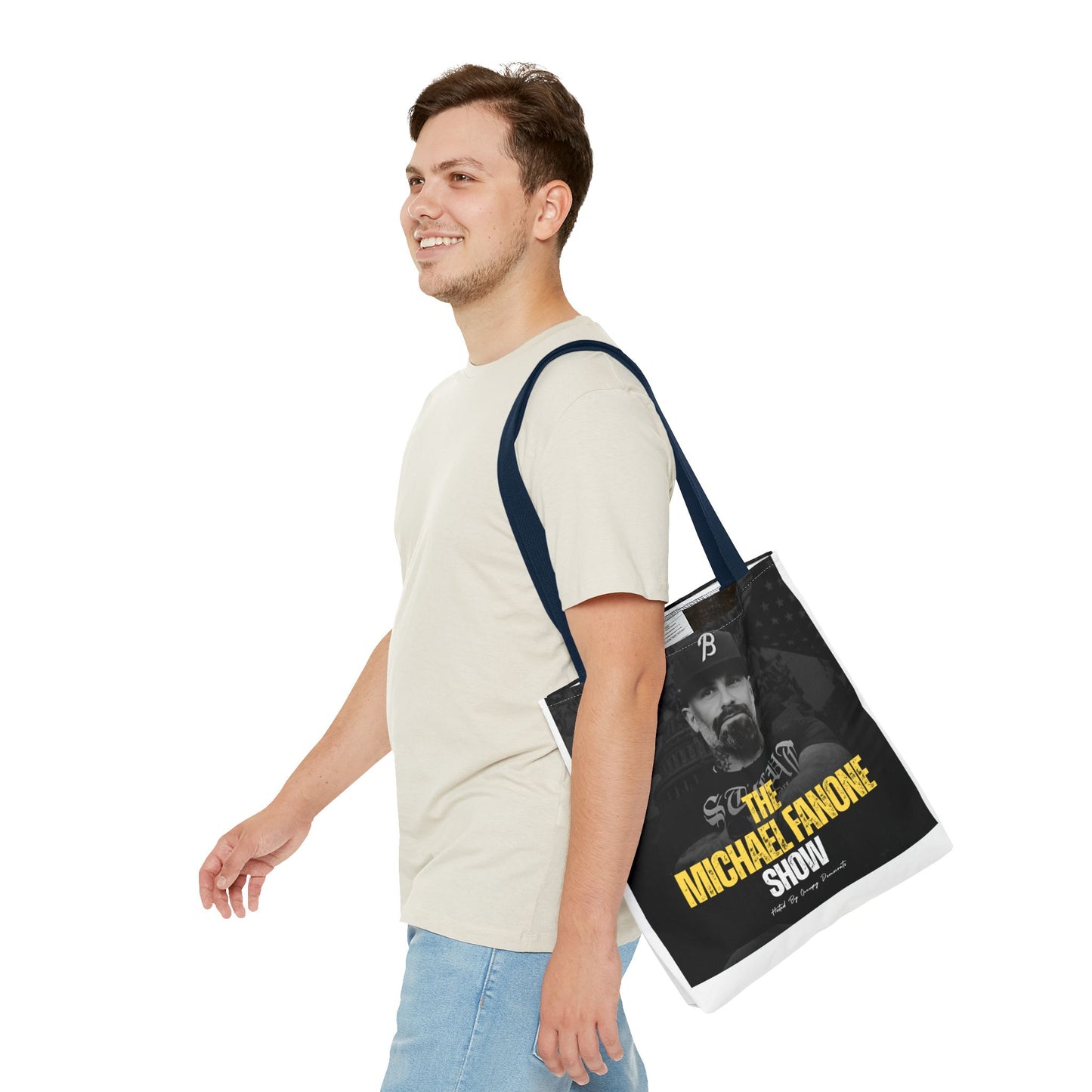 Michael Fanone Show Tote Bag | Stylish Shopping Bag, Gift for Fans, Reusable Grocery Tote, Lightweight Carryall, Unique Merchandise