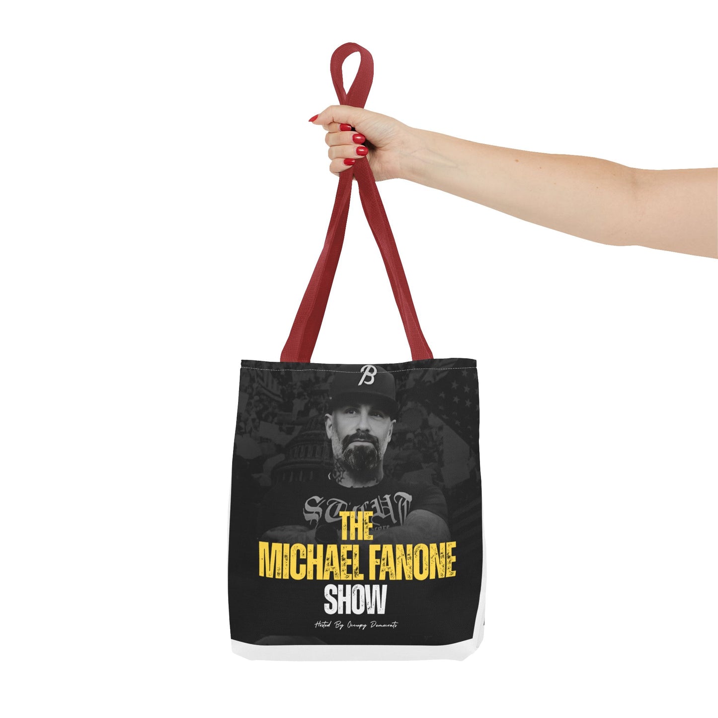 Michael Fanone Show Tote Bag | Stylish Shopping Bag, Gift for Fans, Reusable Grocery Tote, Lightweight Carryall, Unique Merchandise