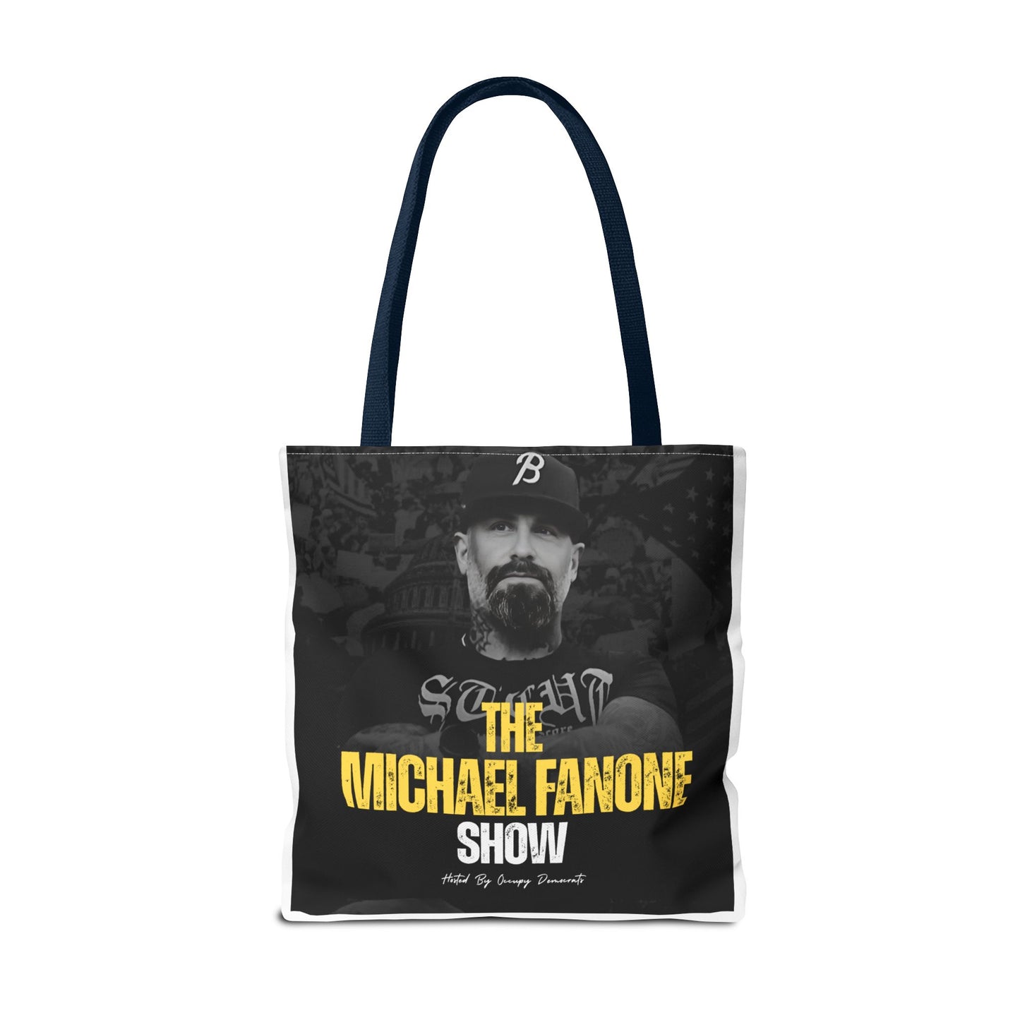 Michael Fanone Show Tote Bag | Stylish Shopping Bag, Gift for Fans, Reusable Grocery Tote, Lightweight Carryall, Unique Merchandise