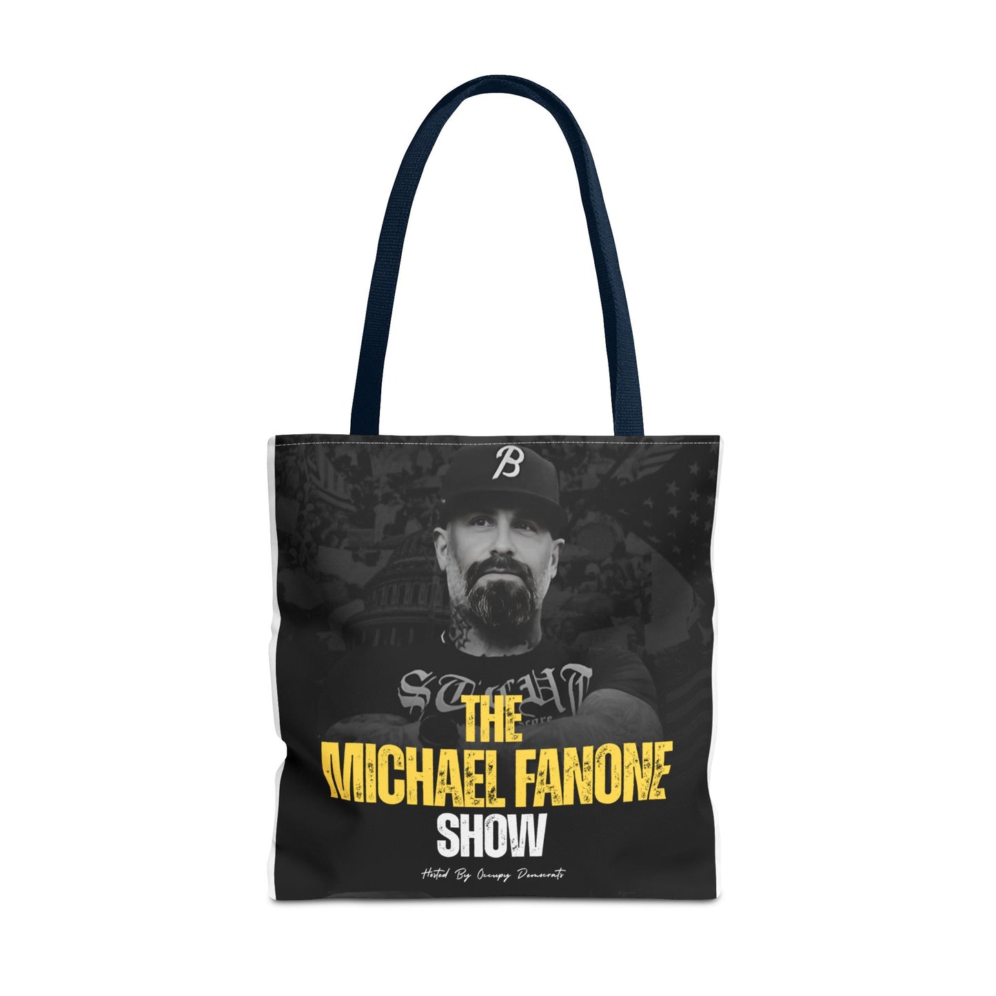 Michael Fanone Show Tote Bag | Stylish Shopping Bag, Gift for Fans, Reusable Grocery Tote, Lightweight Carryall, Unique Merchandise