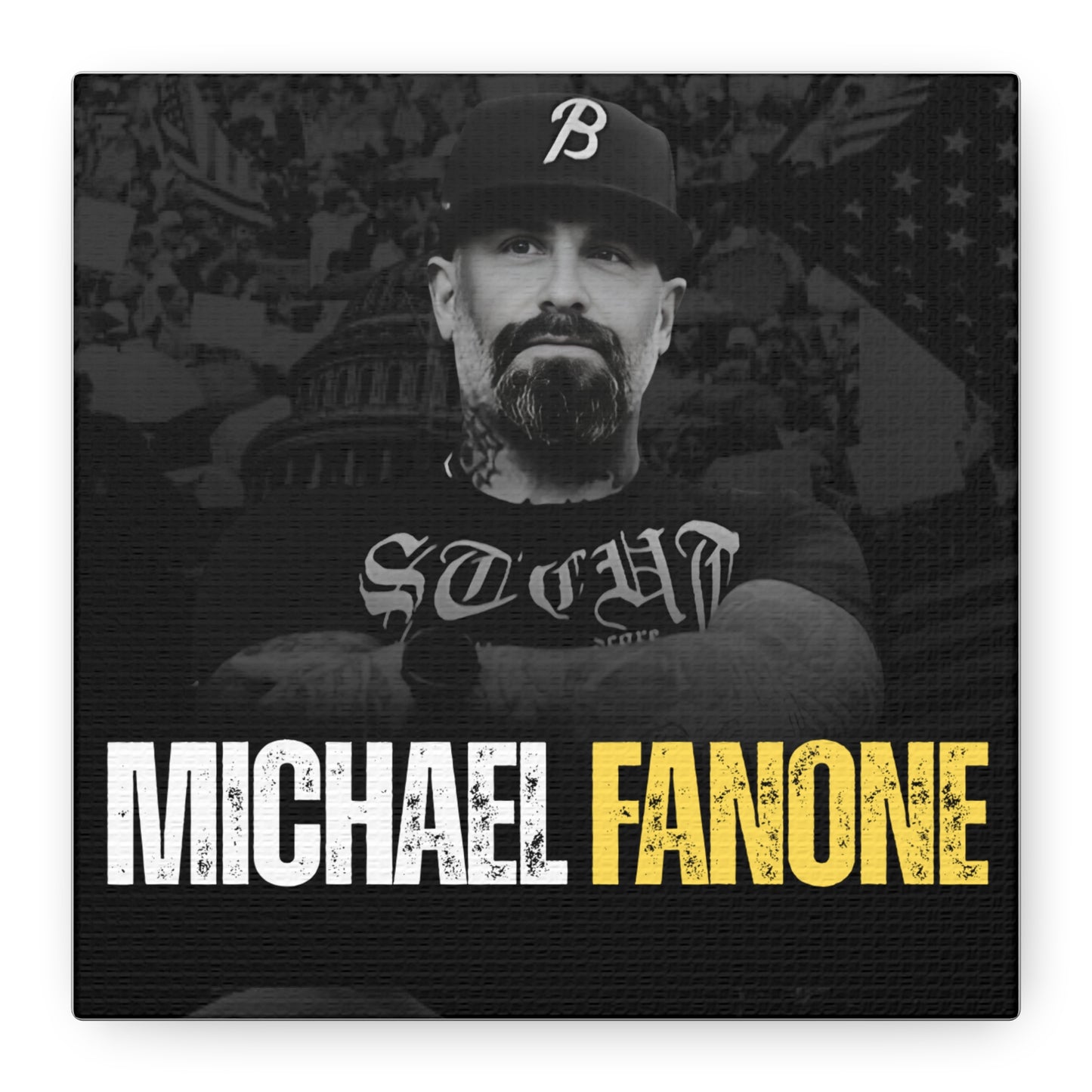 Michael Fanone Canvas Wall Art, Stretched Canvas Prints