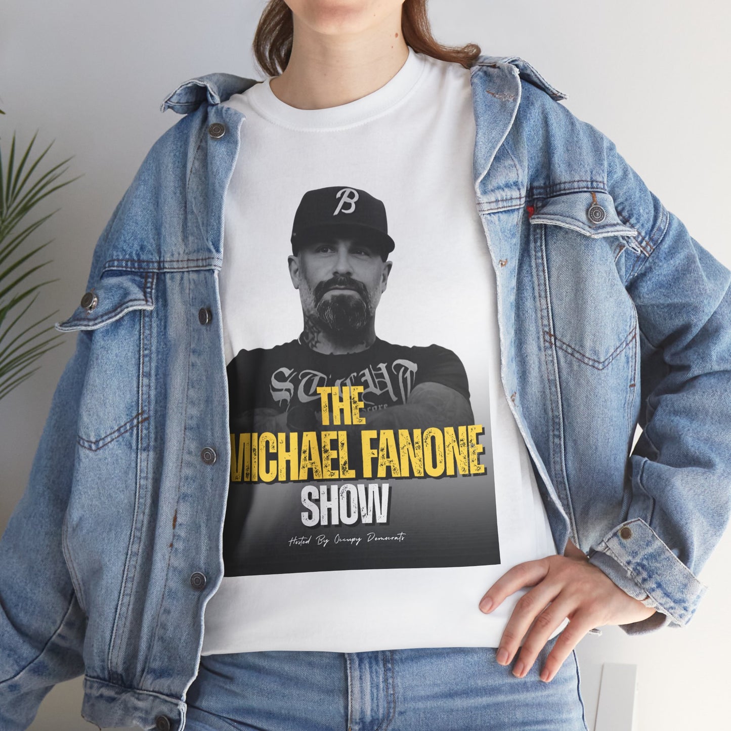 Michael Fanone Show Tee, Graphic T-Shirt, Casual Wear, Gift for Fans, Unisex Cotton T-Shirt, Everyday Apparel