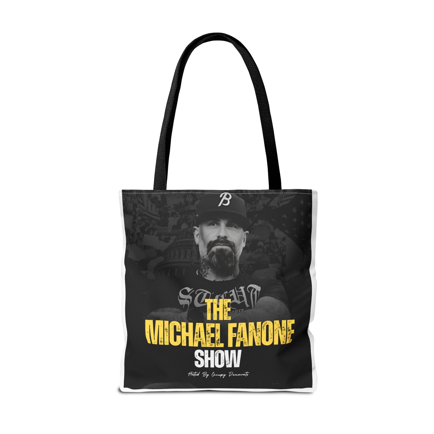 Michael Fanone Show Tote Bag | Stylish Shopping Bag, Gift for Fans, Reusable Grocery Tote, Lightweight Carryall, Unique Merchandise