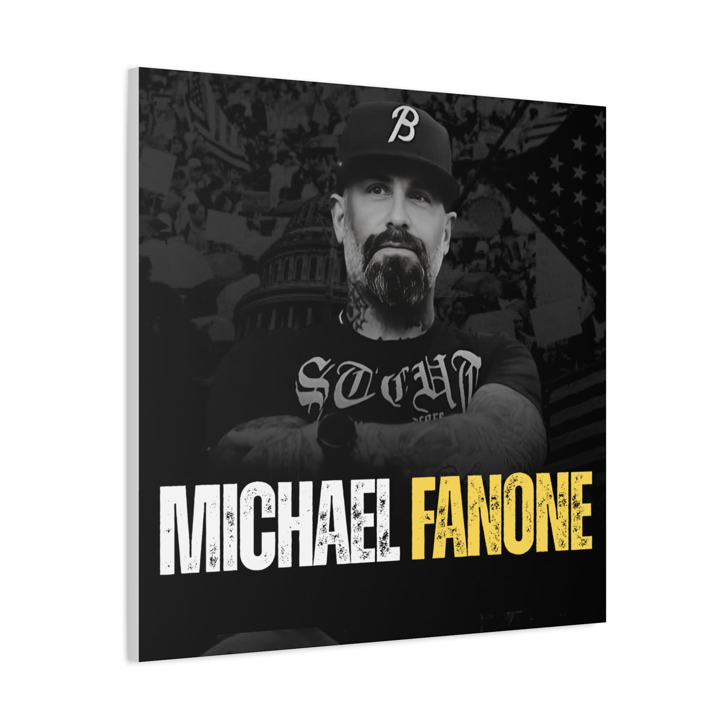 Michael Fanone Canvas Wall Art, Stretched Canvas Prints