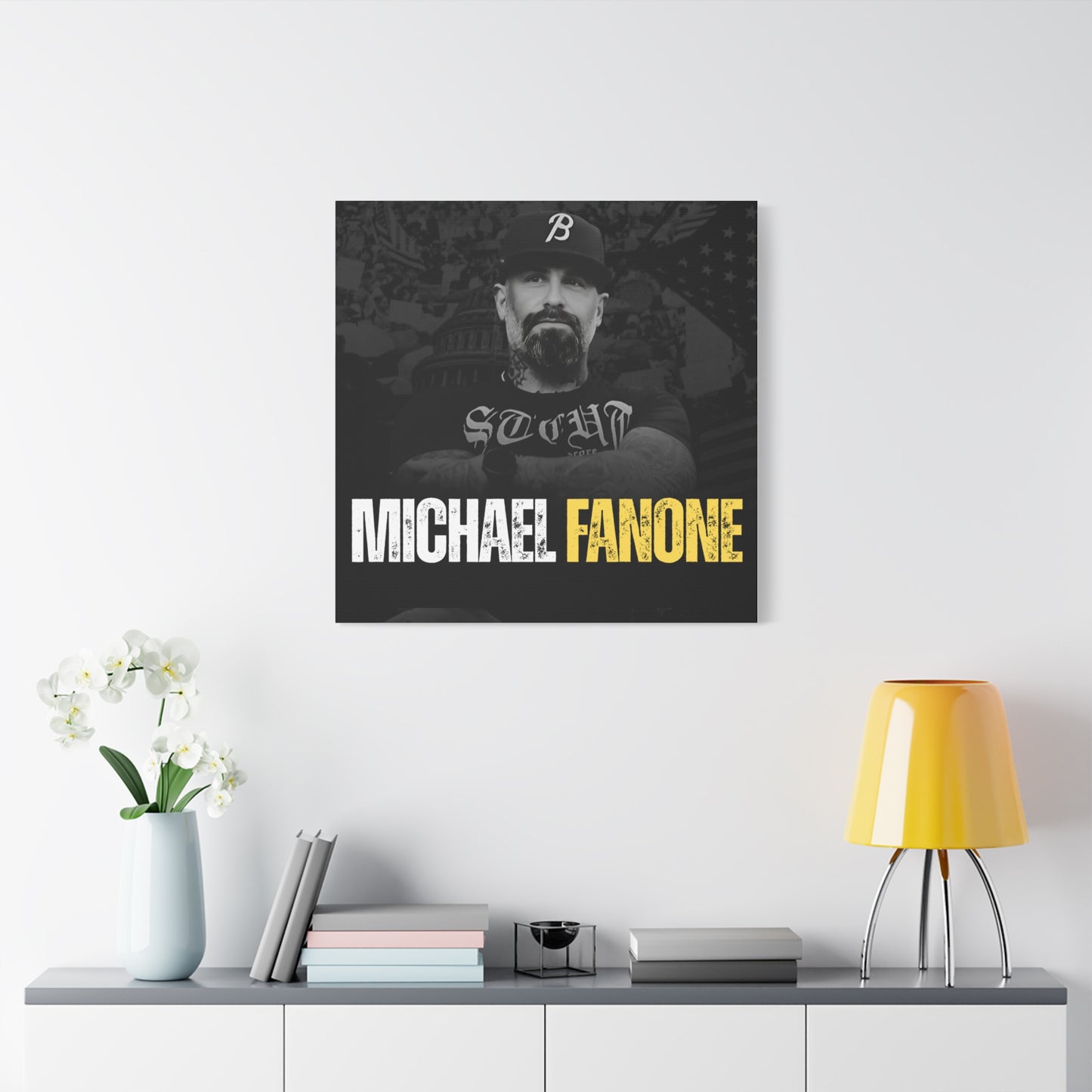 Michael Fanone Canvas Wall Art, Stretched Canvas Prints