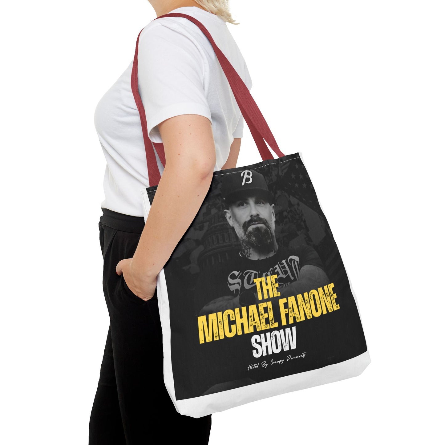 Michael Fanone Show Tote Bag | Stylish Shopping Bag, Gift for Fans, Reusable Grocery Tote, Lightweight Carryall, Unique Merchandise