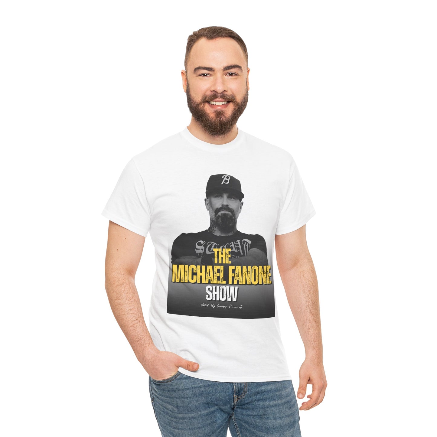 Michael Fanone Show Tee, Graphic T-Shirt, Casual Wear, Gift for Fans, Unisex Cotton T-Shirt, Everyday Apparel