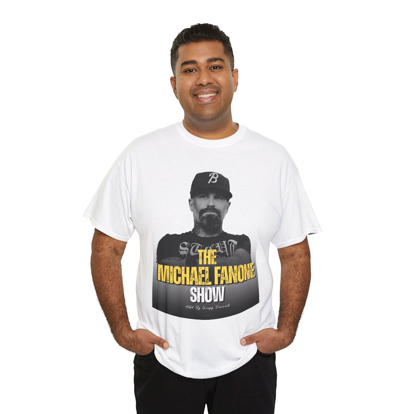 Michael Fanone Show Tee, Graphic T-Shirt, Casual Wear, Gift for Fans, Unisex Cotton T-Shirt, Everyday Apparel