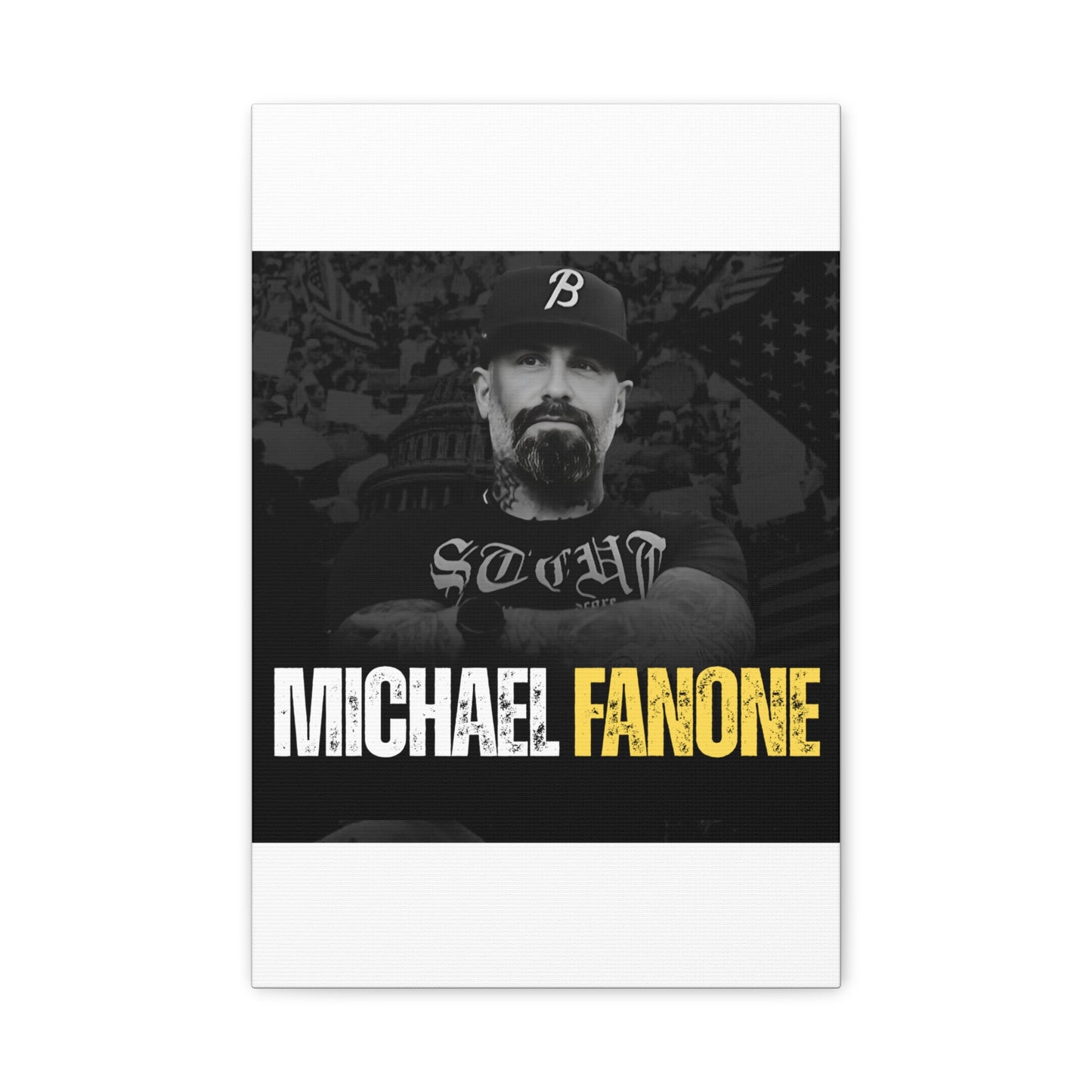 Michael Fanone Canvas Wall Art, Stretched Canvas Prints